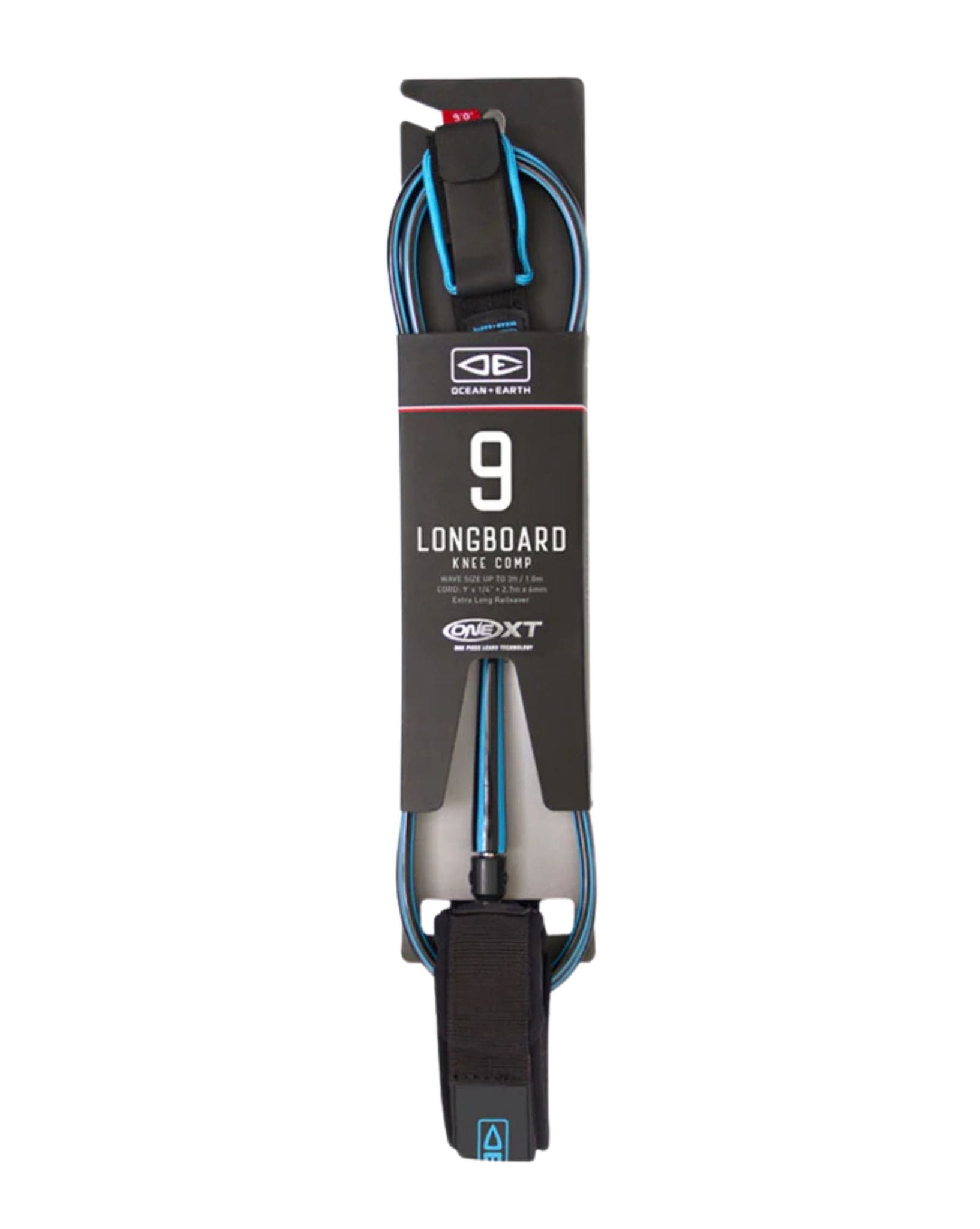 Ocean and Earth 9'0 One XT Longboard Knee Comp Leash