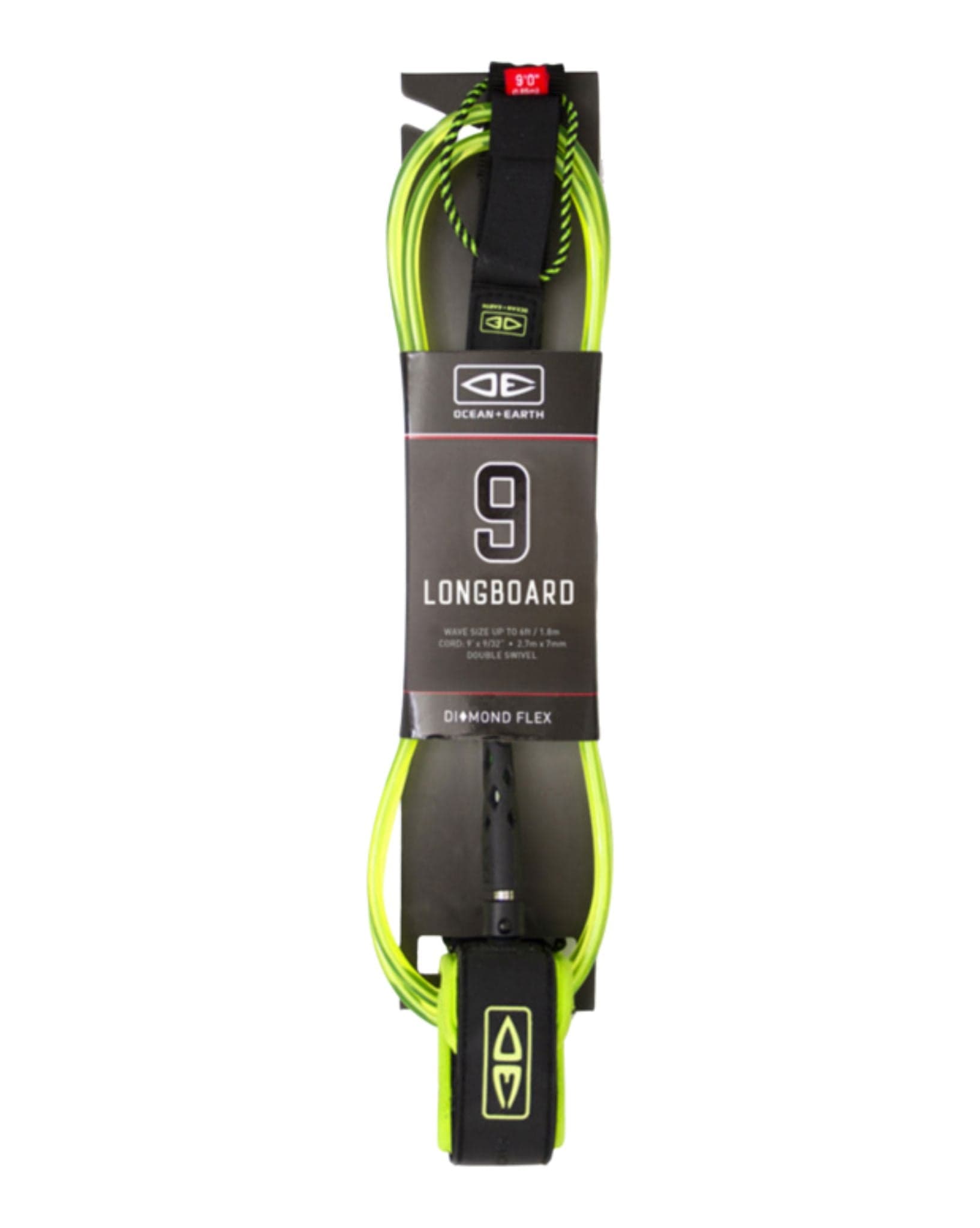 Ocean and Earth 9'0 Regular Moulded Longboard Leash