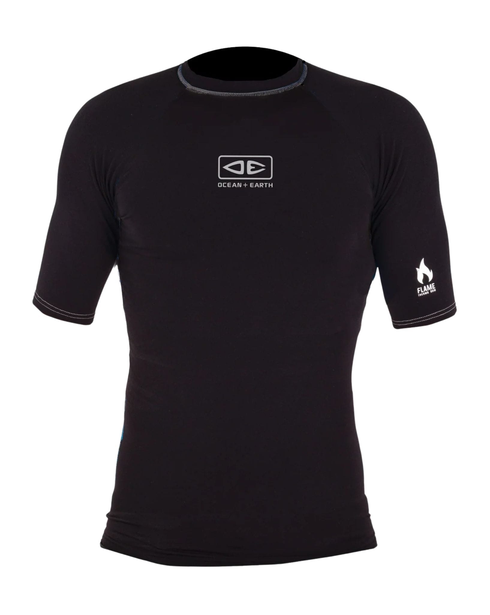 Ocean and Earth Boys Flame Short Sleeve Thermo Skin