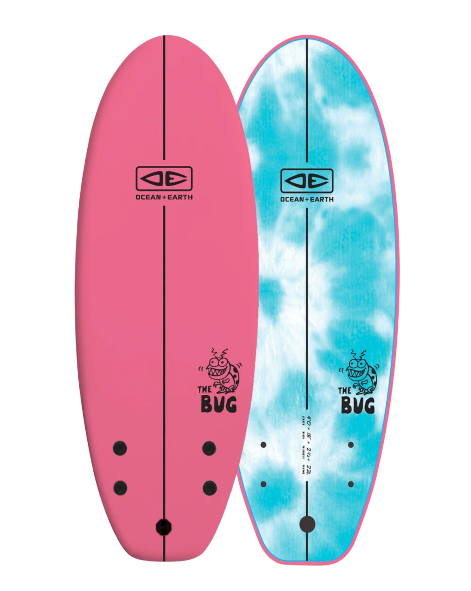 Ocean and Earth Bug Softboard 4'0