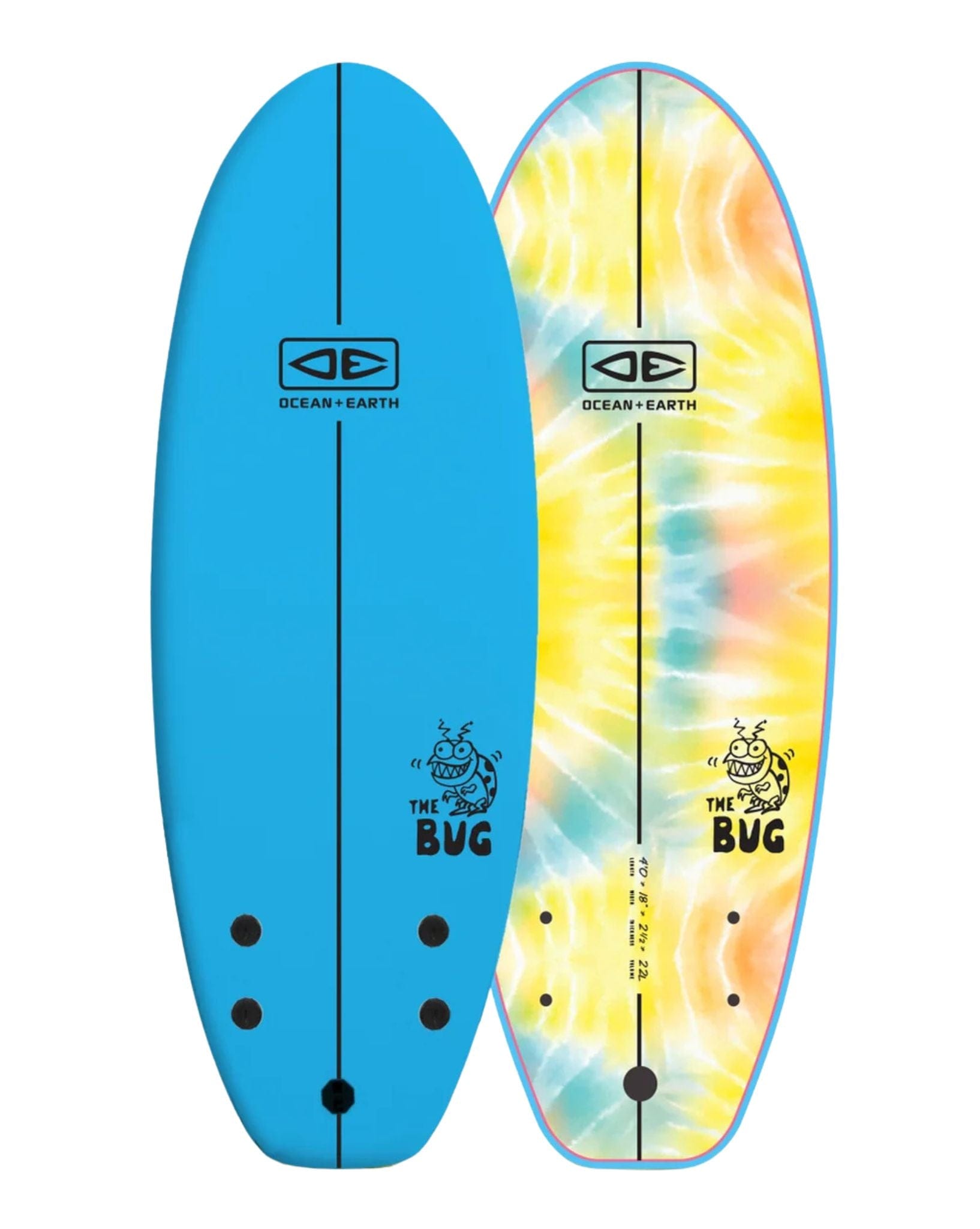 Ocean and Earth Bug Softboard 4'0