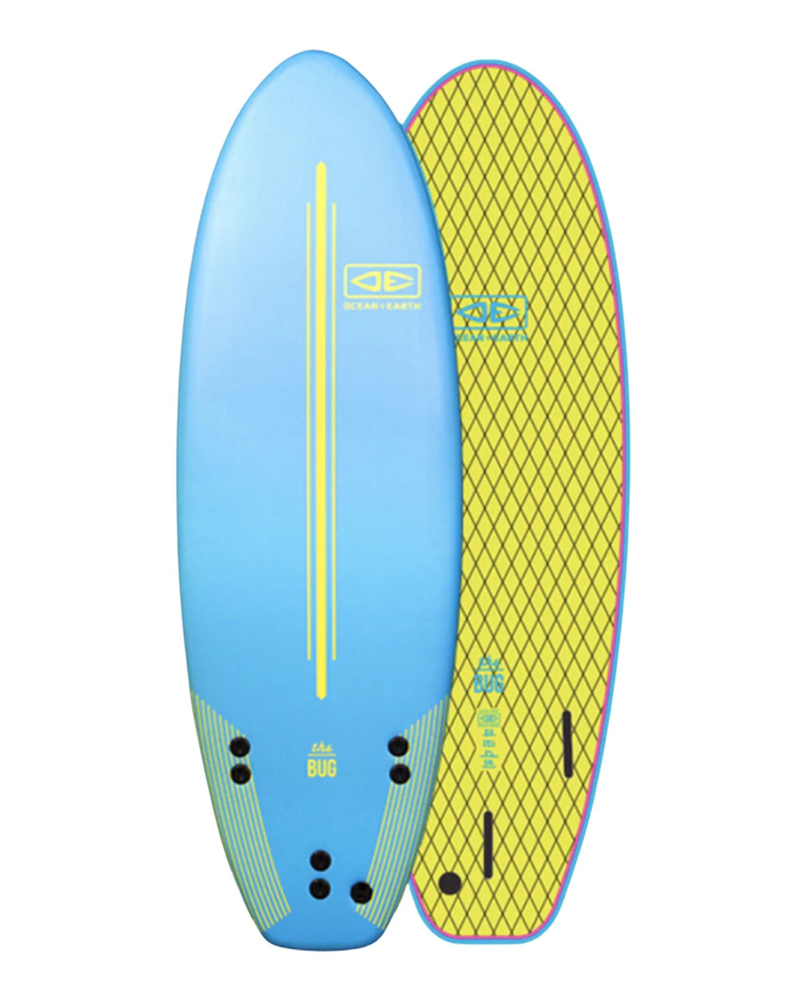 Ocean and Earth Bug Softboard 5'2