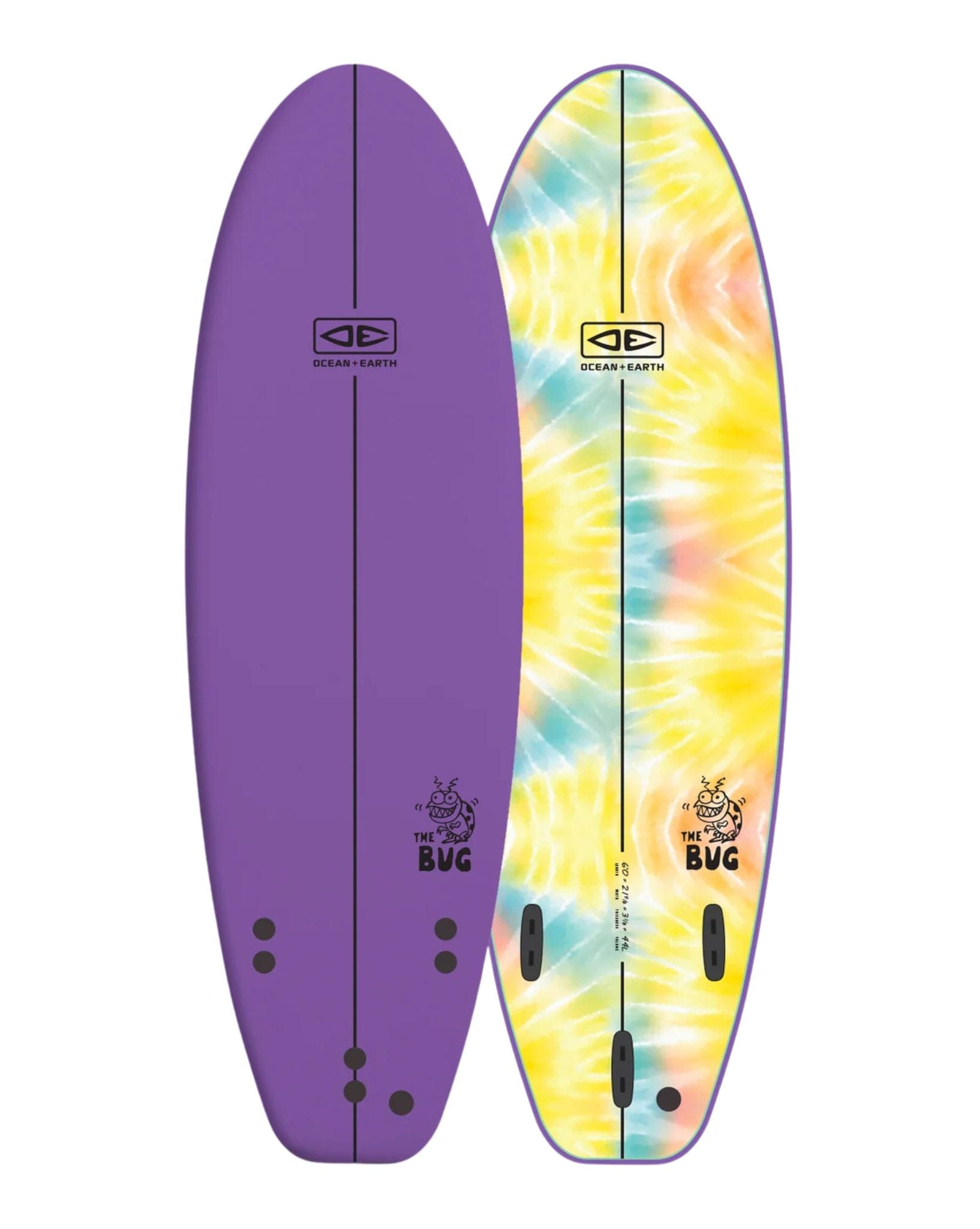Ocean and Earth Bug Softboard 6'0