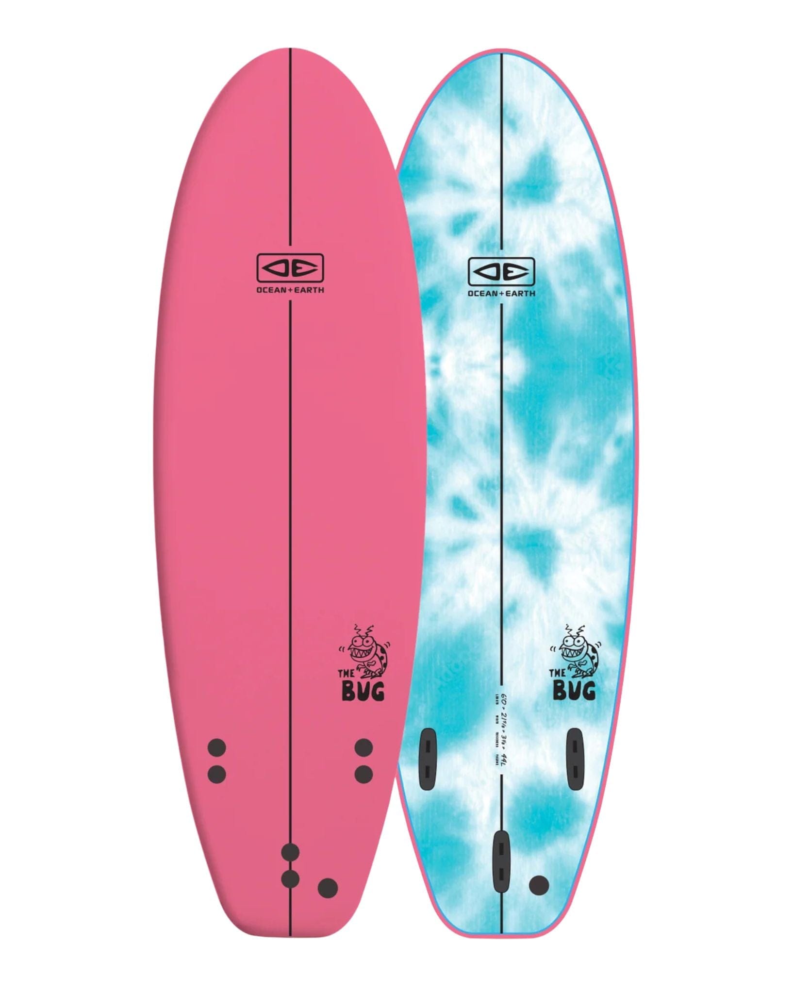Ocean and Earth Bug Softboard 6'0