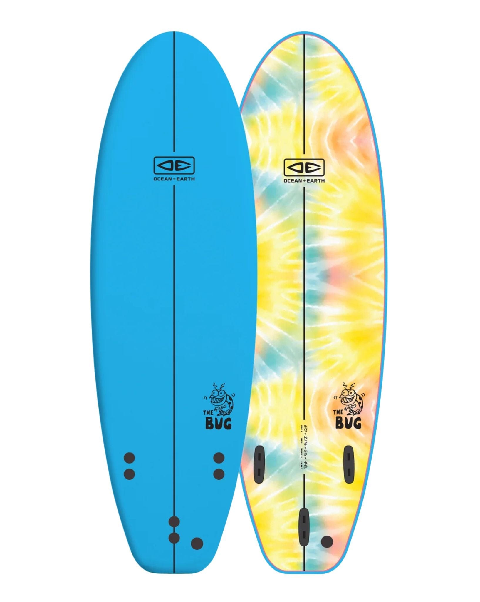 Ocean and Earth Bug Softboard 6'0