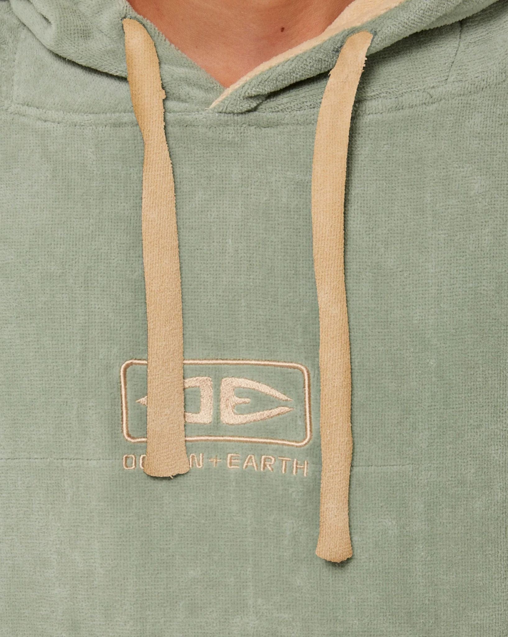 Ocean and Earth Daybreak Hooded Poncho