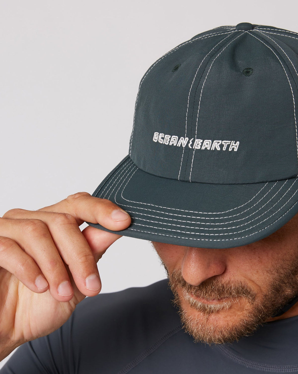 Ocean and Earth G-Land Legionnaire Surf Cap in Forest, photo 12