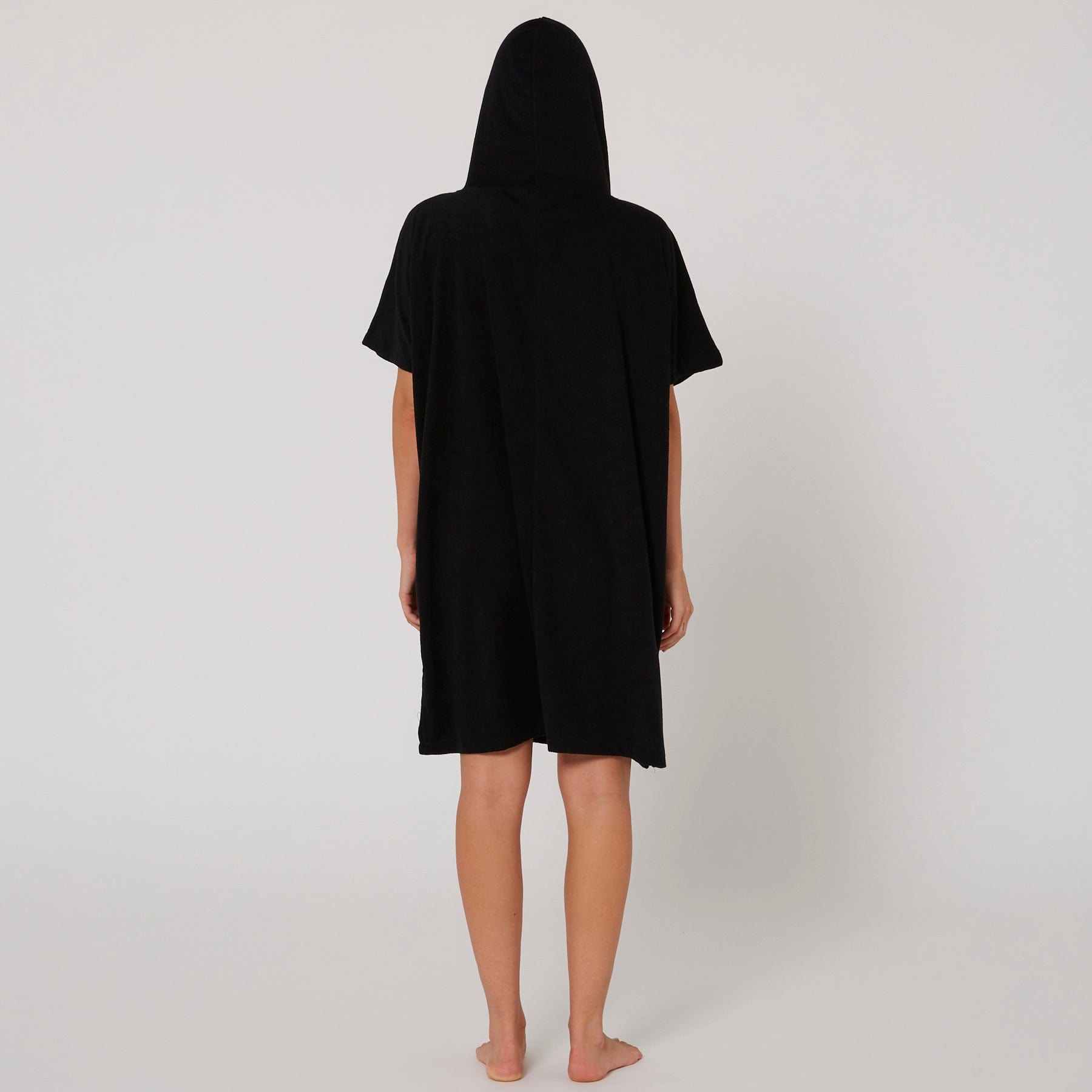 Ocean and Earth Ladies V-Neck Hooded Poncho