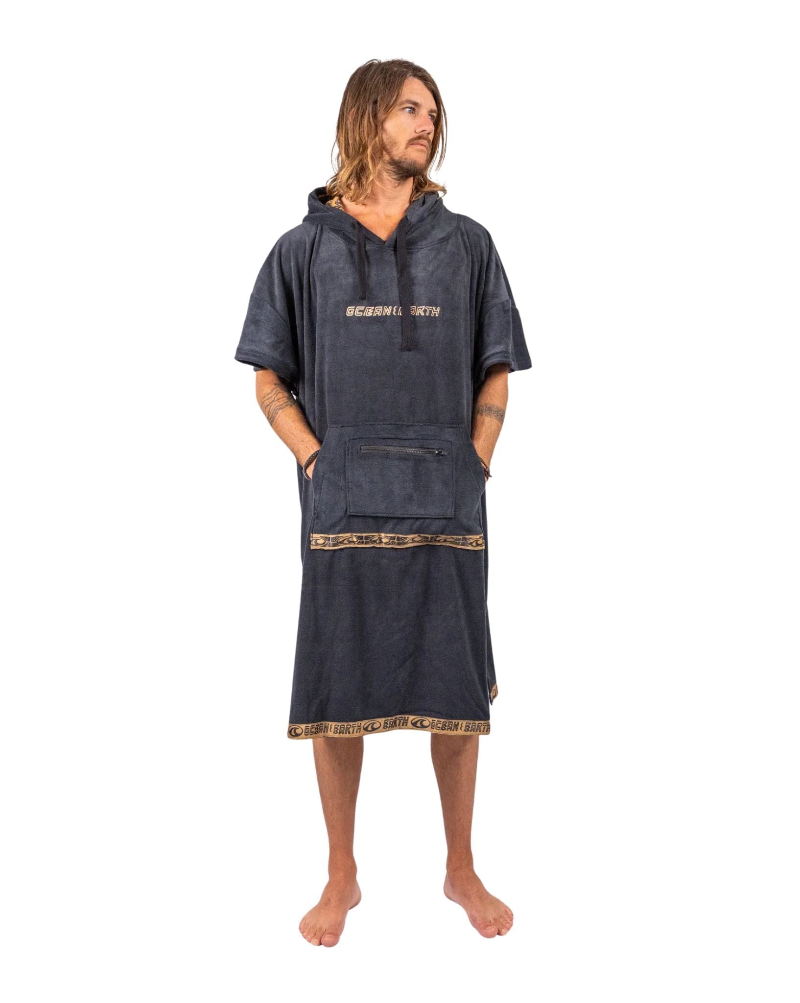 Ocean and Earth Men's Ignite Hooded Poncho