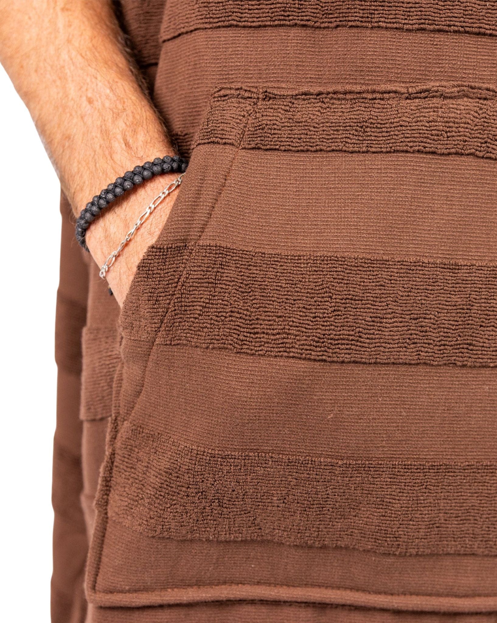 Ocean and Earth Mens Layz Poncho