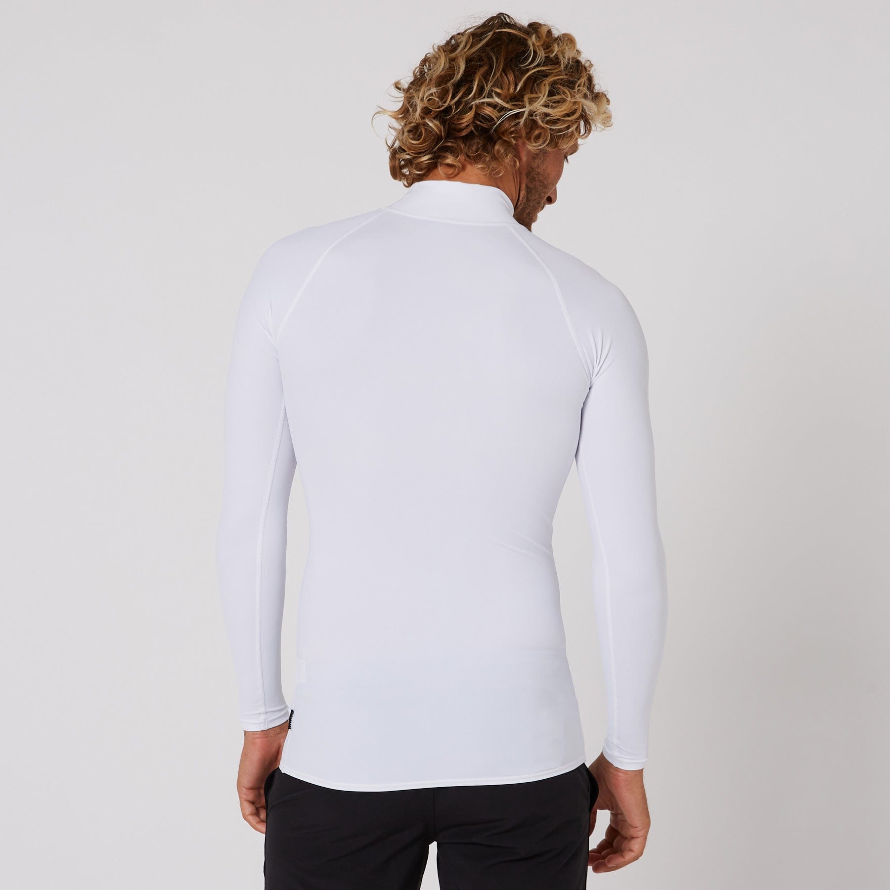 Ocean and Earth Mens Script Rash Long Sleeve Rash Shirt