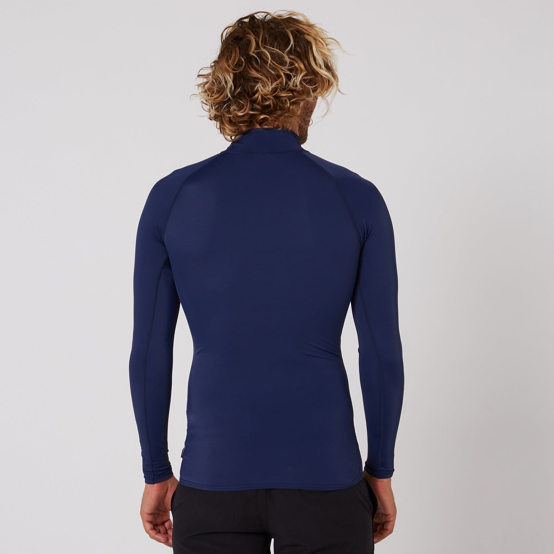 Ocean and Earth Mens Script Rash Long Sleeve Rash Shirt