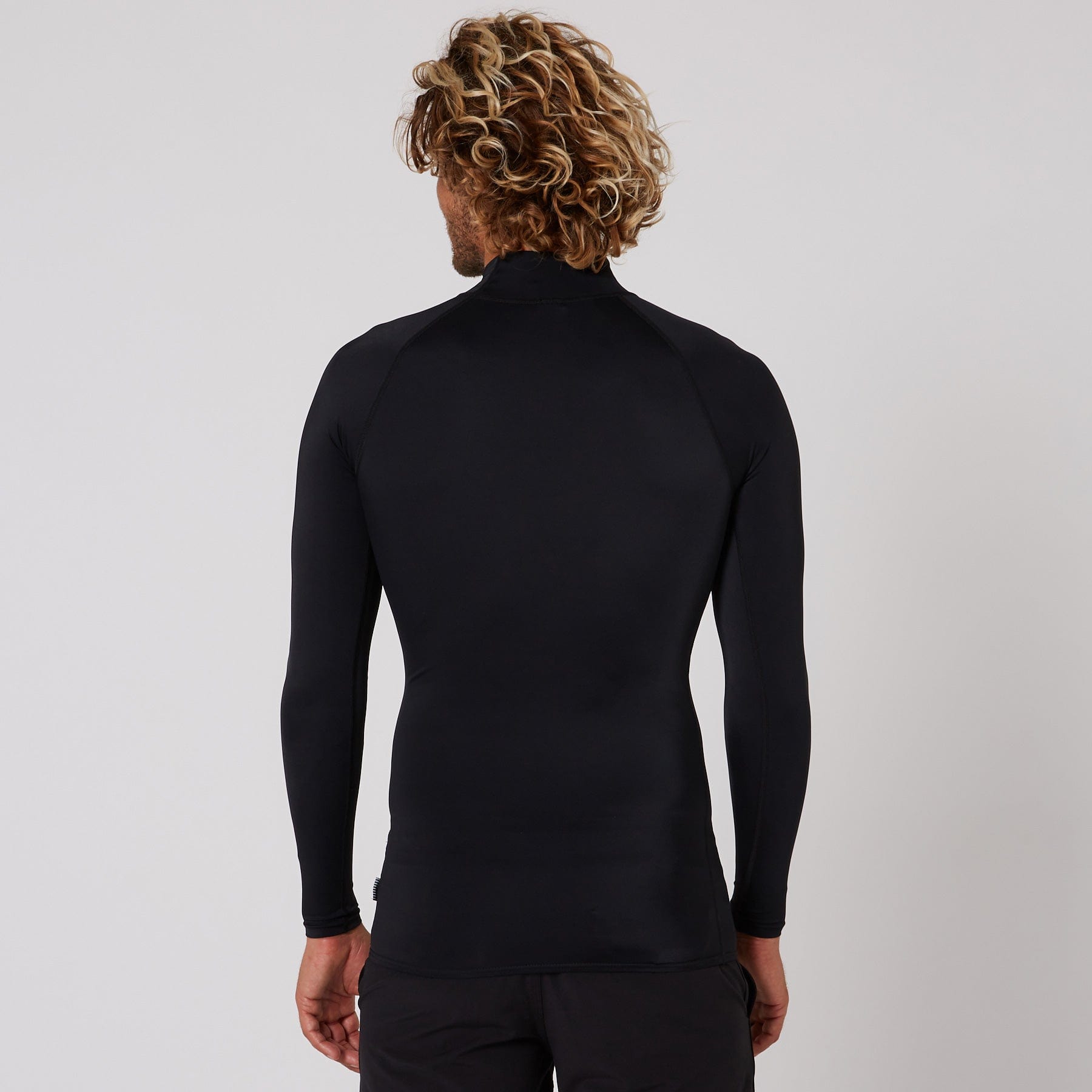 Ocean and Earth Mens Script Rash Long Sleeve Rash Shirt