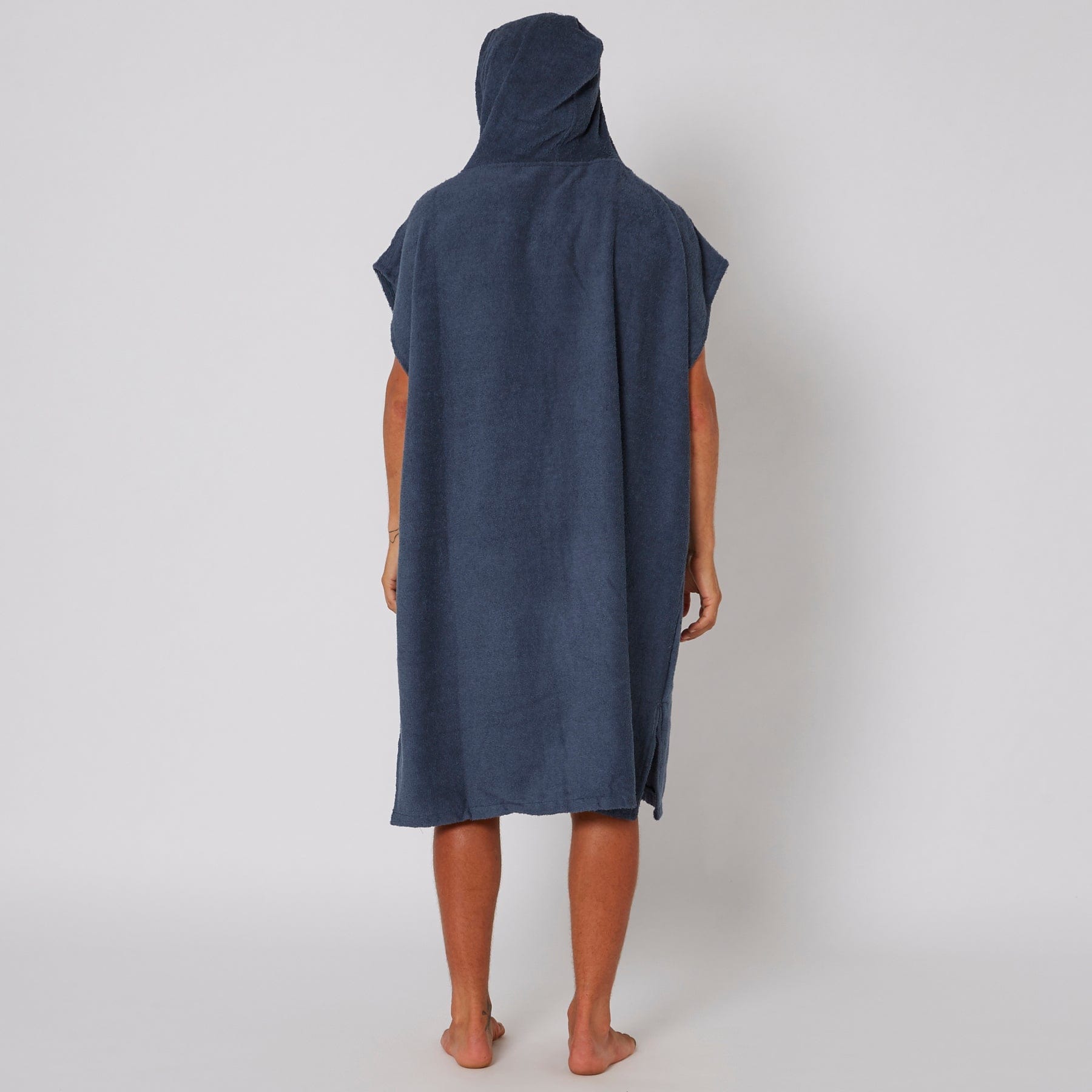 Ocean and Earth Mens Terry Hooded Poncho