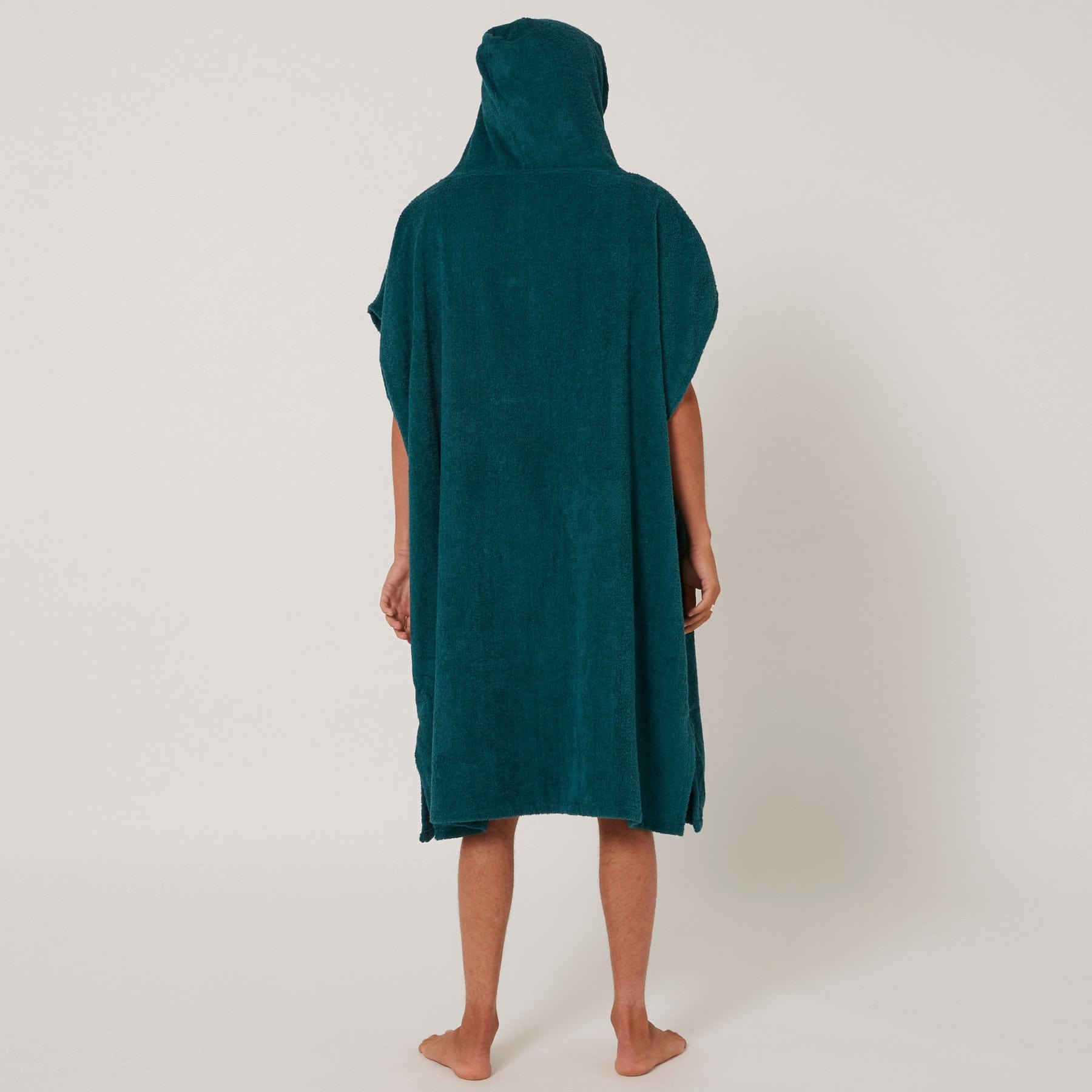 Ocean and Earth Mens Terry Hooded Poncho