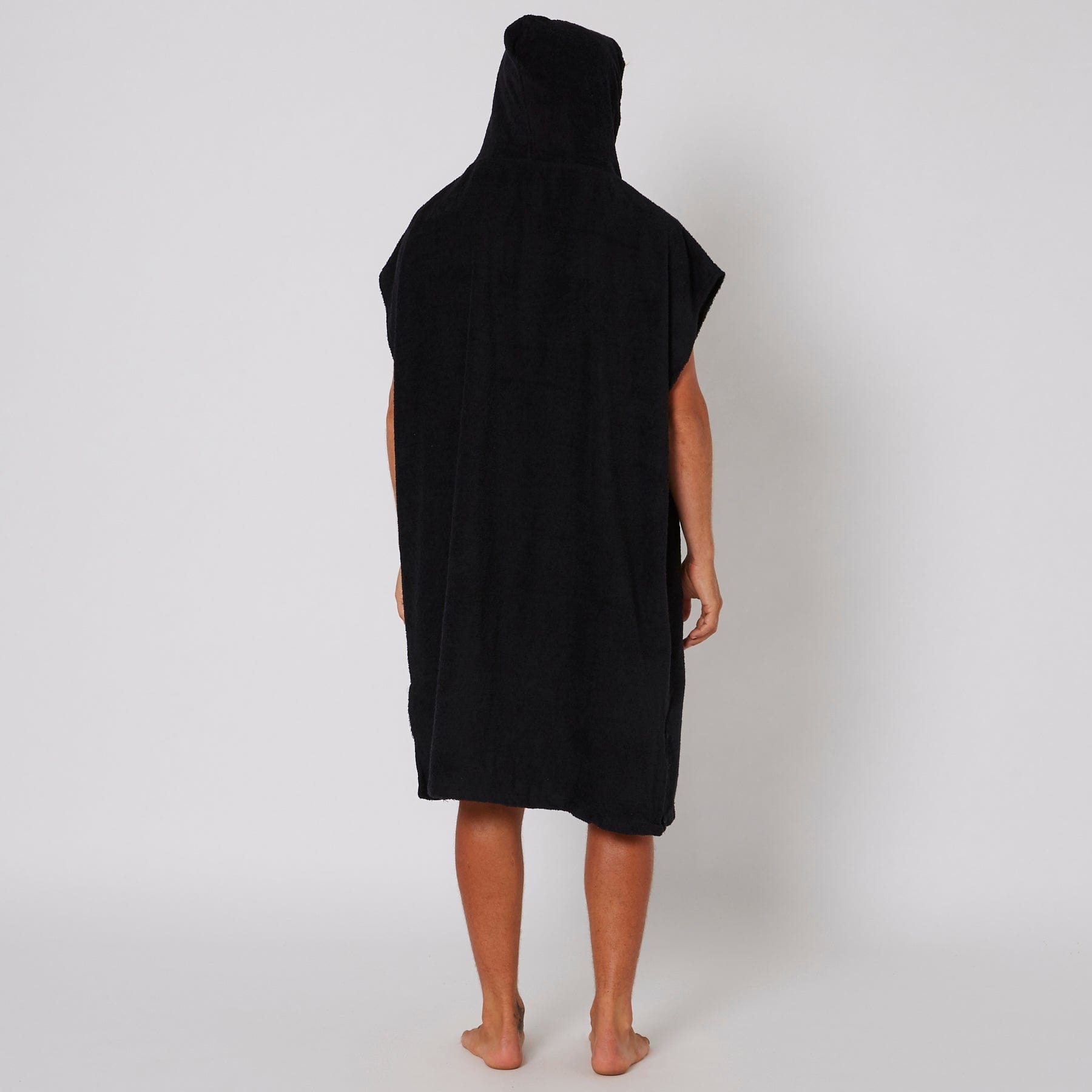 Ocean and Earth Mens Terry Hooded Poncho