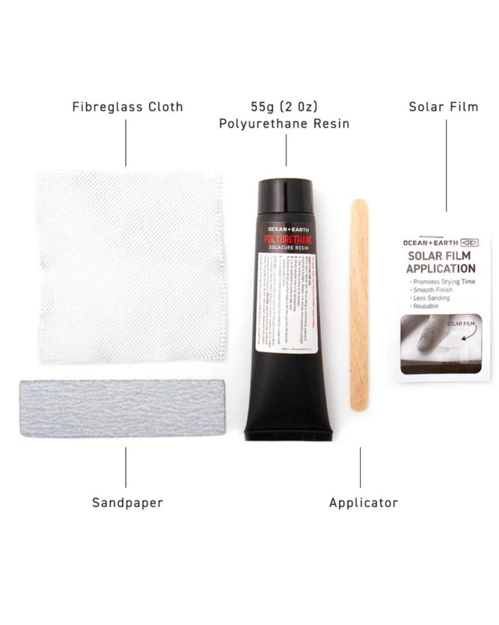 Ocean and Earth Polyurethane Surfboard Repair Kit 2oz