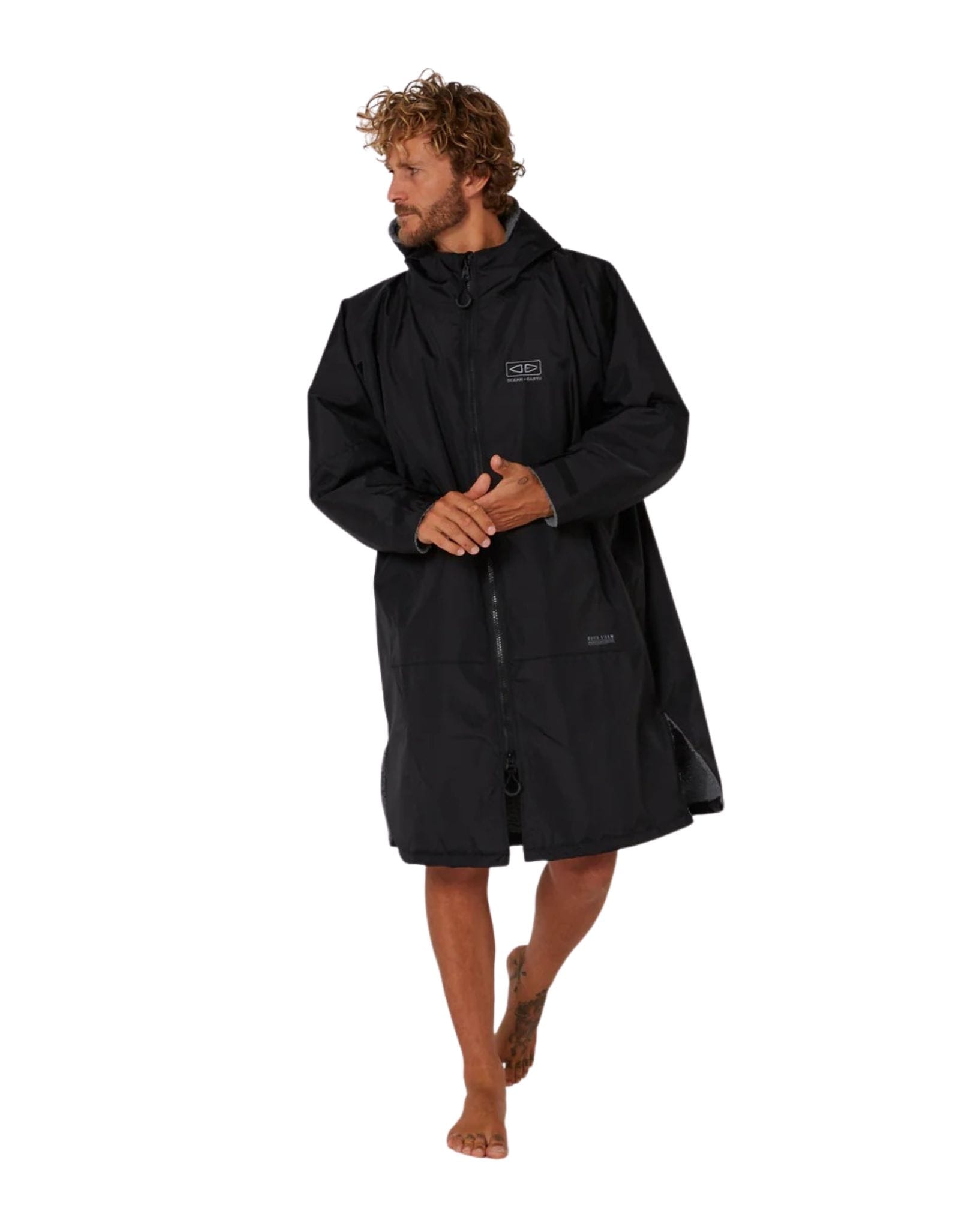 Ocean and Earth Super Storm Hooded Poncho
