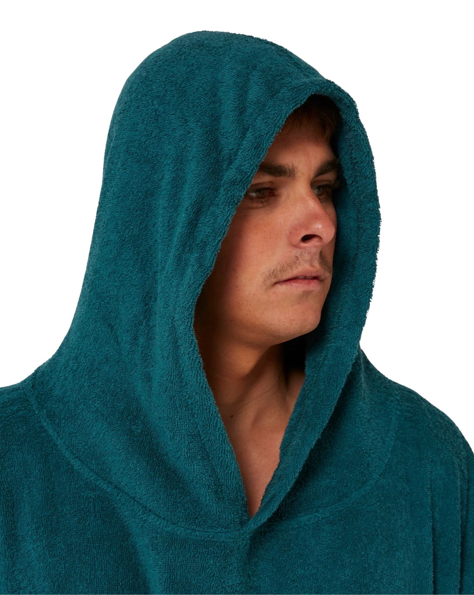 Ocean and Earth Terry Hooded Poncho