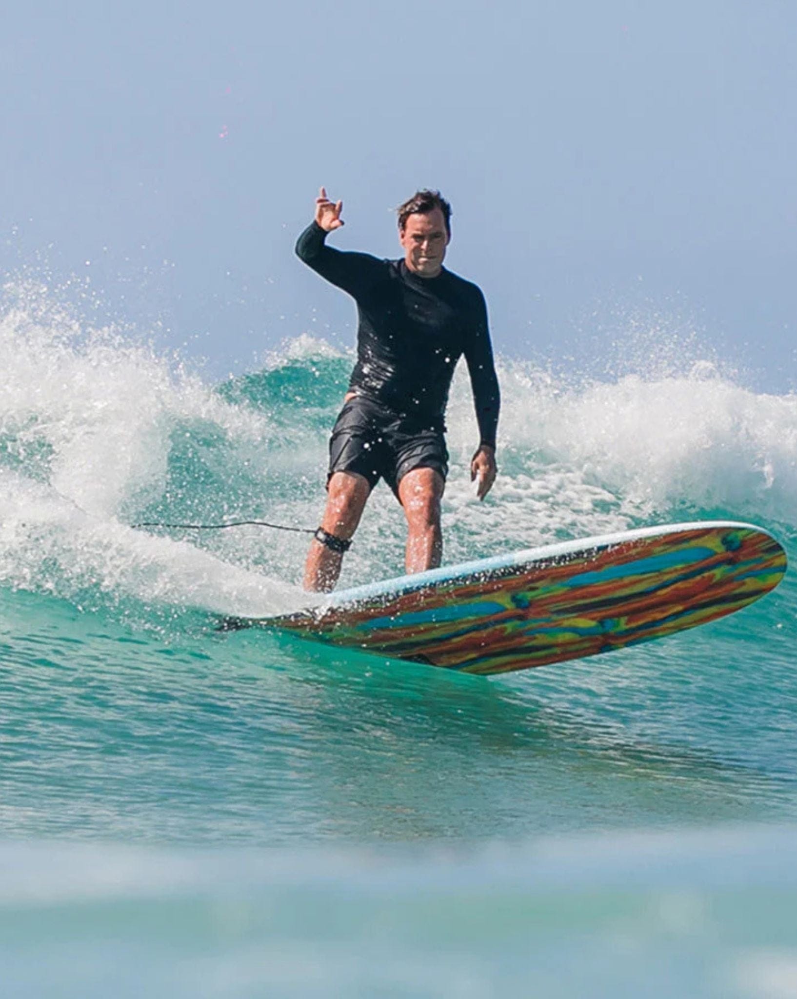 Ocean and Earth The General C-Army Epoxy Soft Longboard 7'0