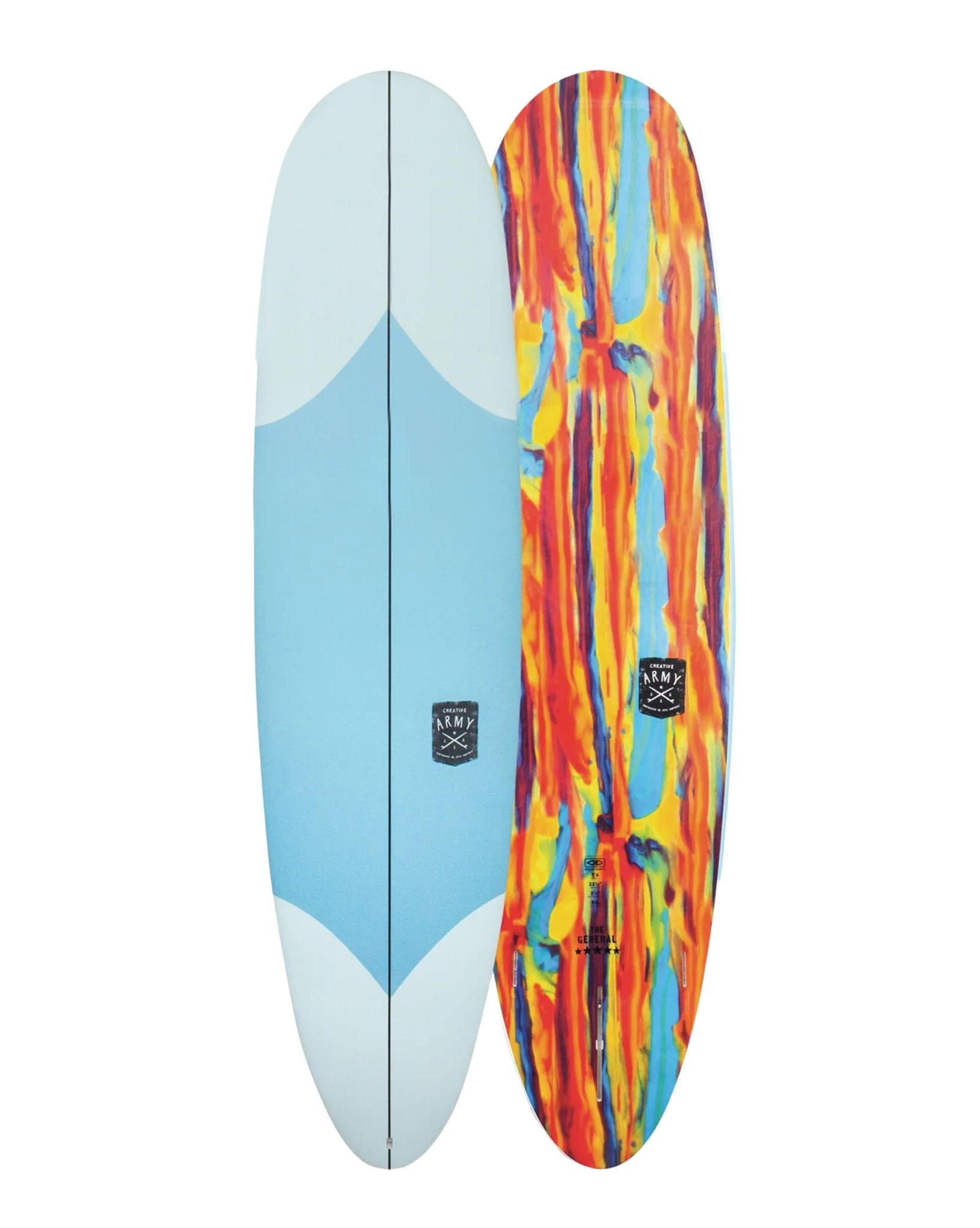 Ocean and Earth The General C-Army Epoxy Soft Longboard 8'0