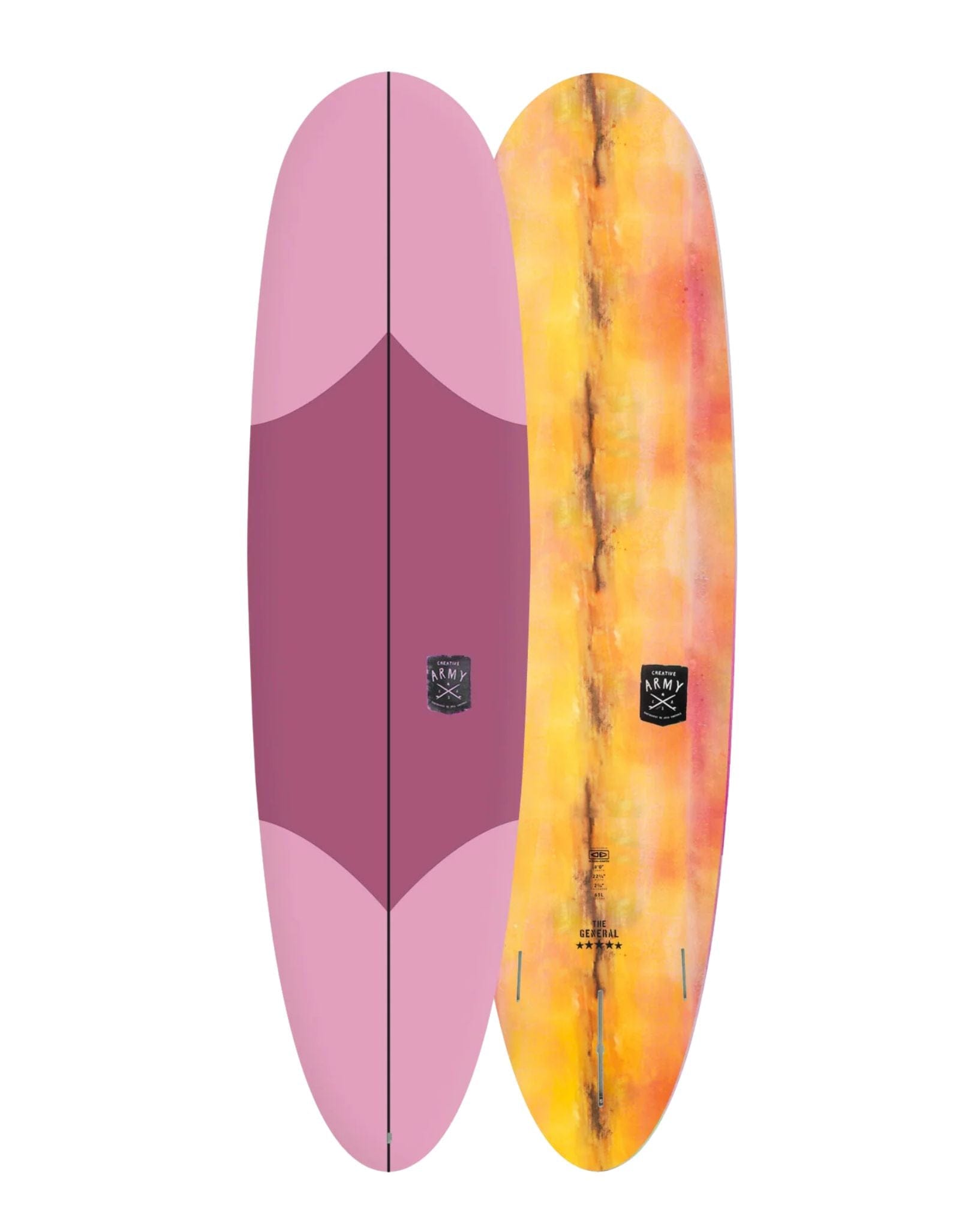 Ocean and Earth The General C-Army Epoxy Soft Longboard 8'0