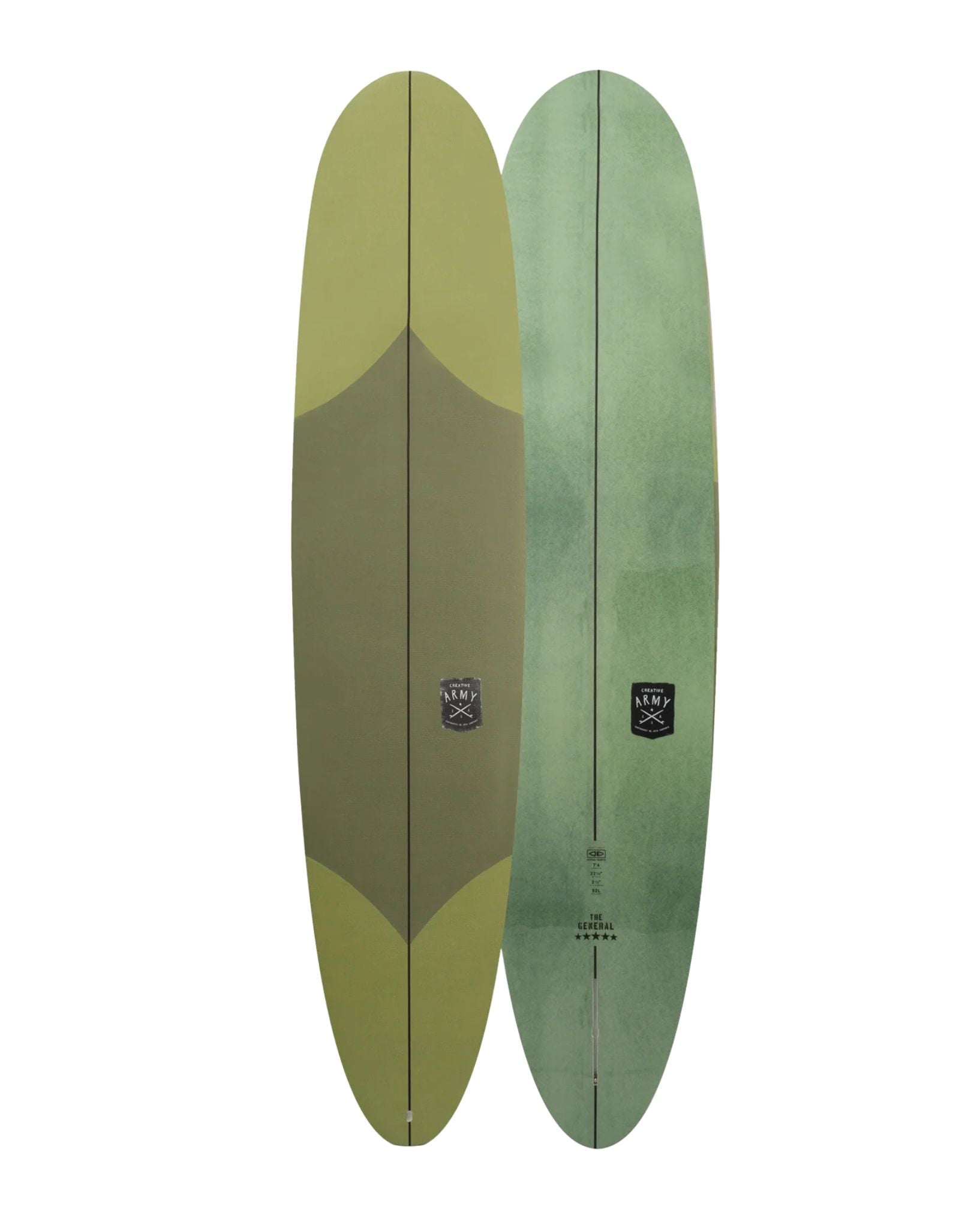 Ocean and Earth The General C-Army Epoxy Soft Longboard 8'6