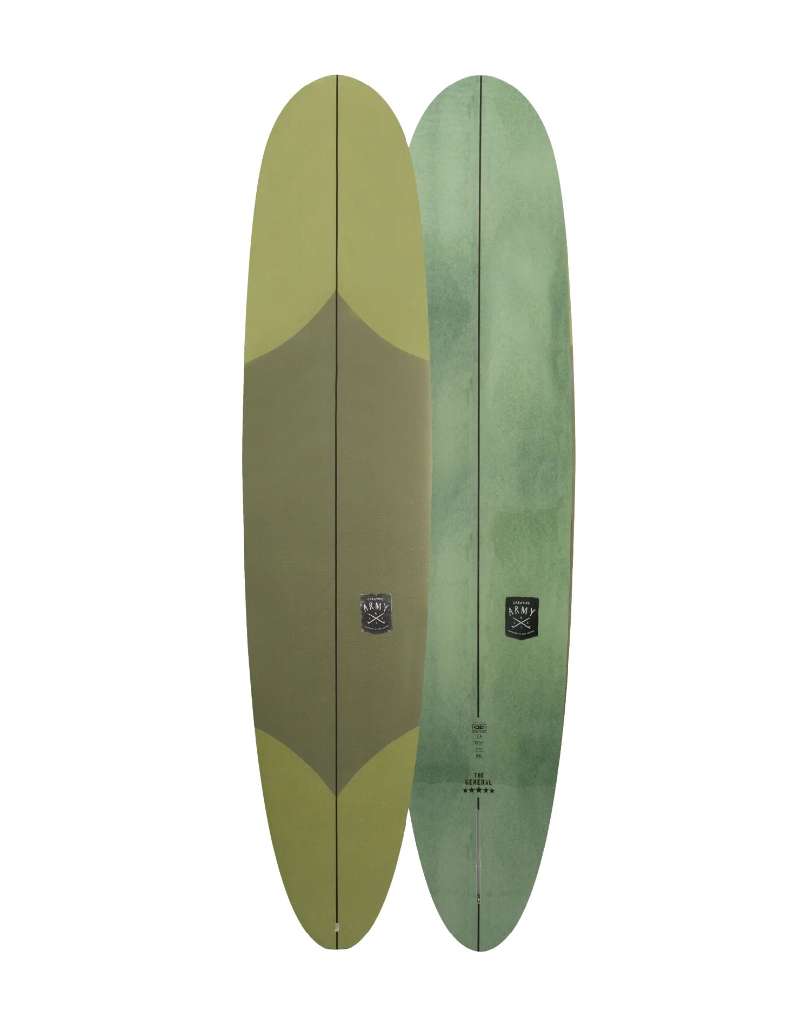 Ocean and Earth The General C-Army Epoxy Soft Longboard 9'0