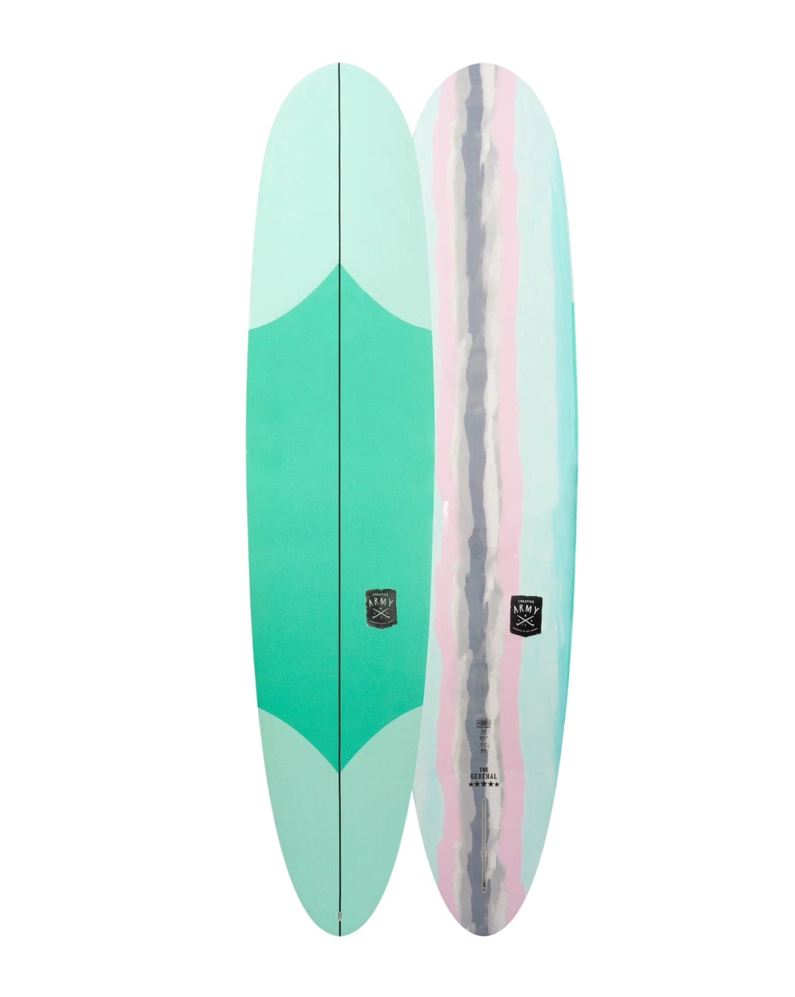Ocean and Earth The General C-Army Epoxy Soft Longboard 9'6