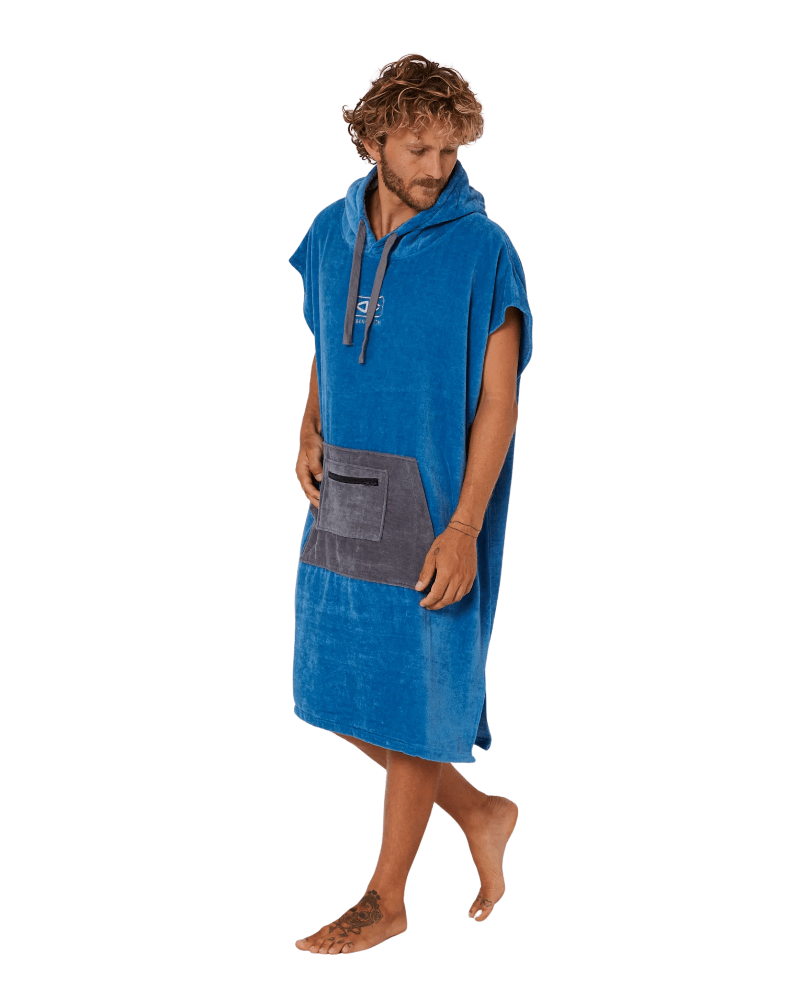Ocean & Earth Mens Day Break Poncho