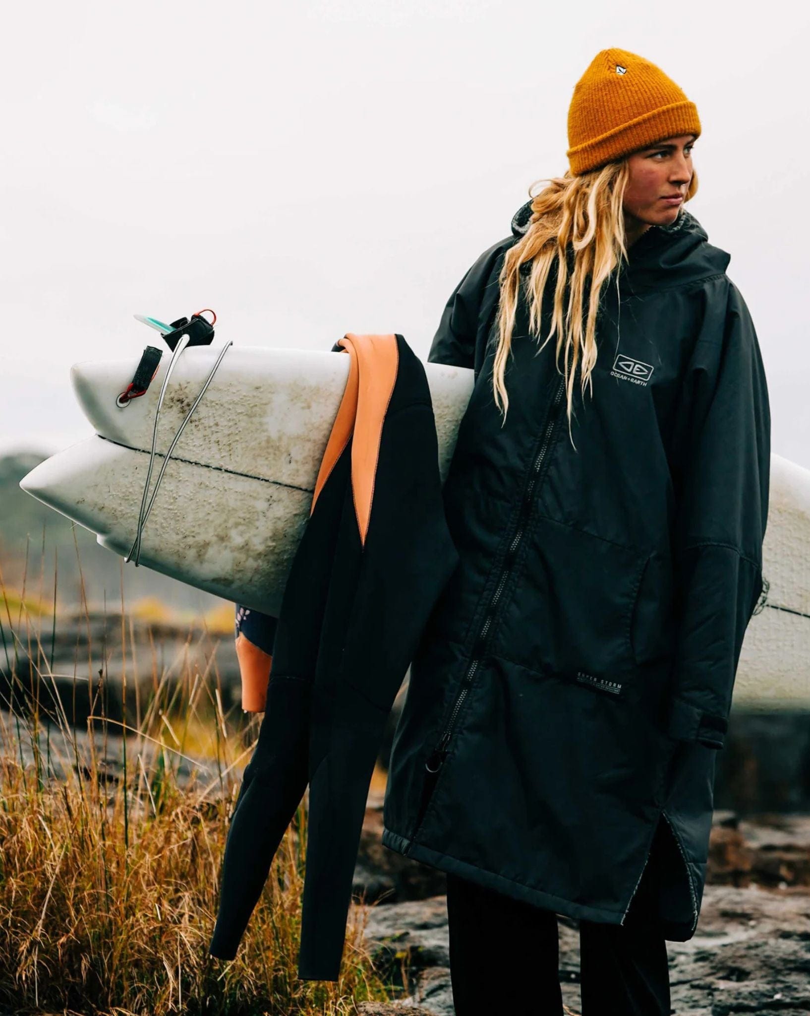 Ocean & Earth Super Storm Hooded Poncho