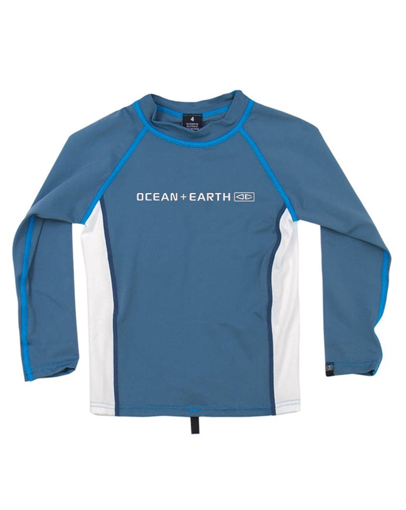 Ocean & Earth Toddler Boys Priority LS Rash Shirt