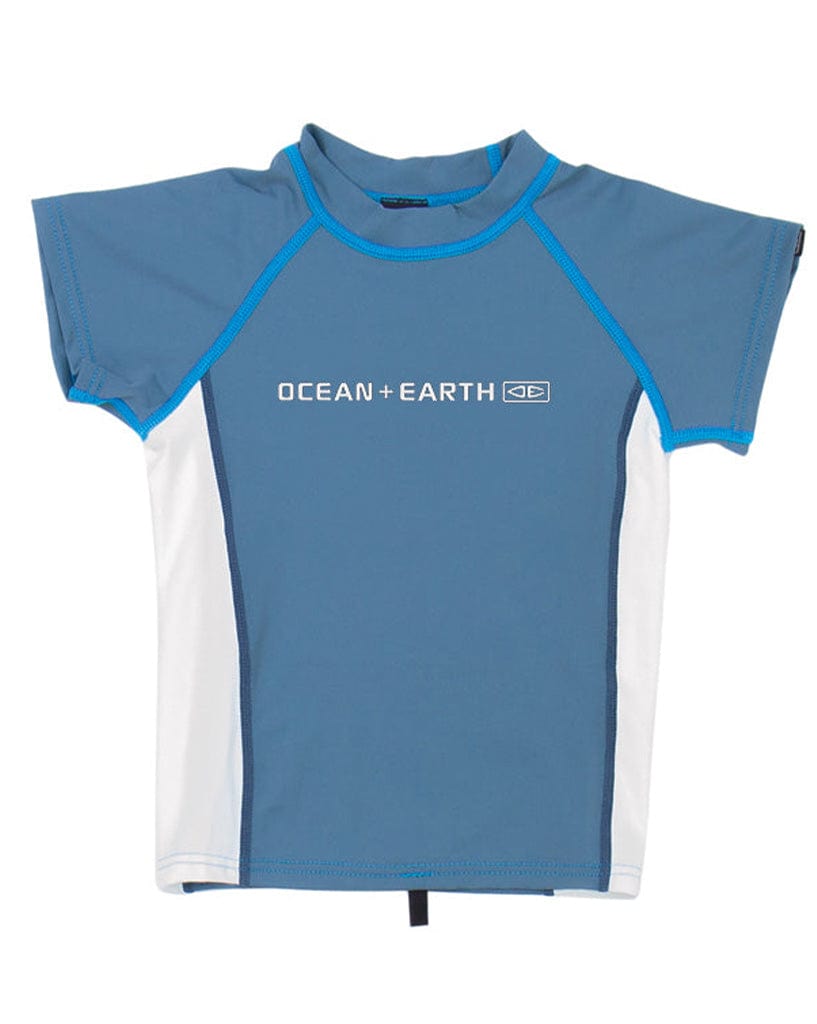 Ocean & Earth Toddler Boys Priority SS Rash Shirt