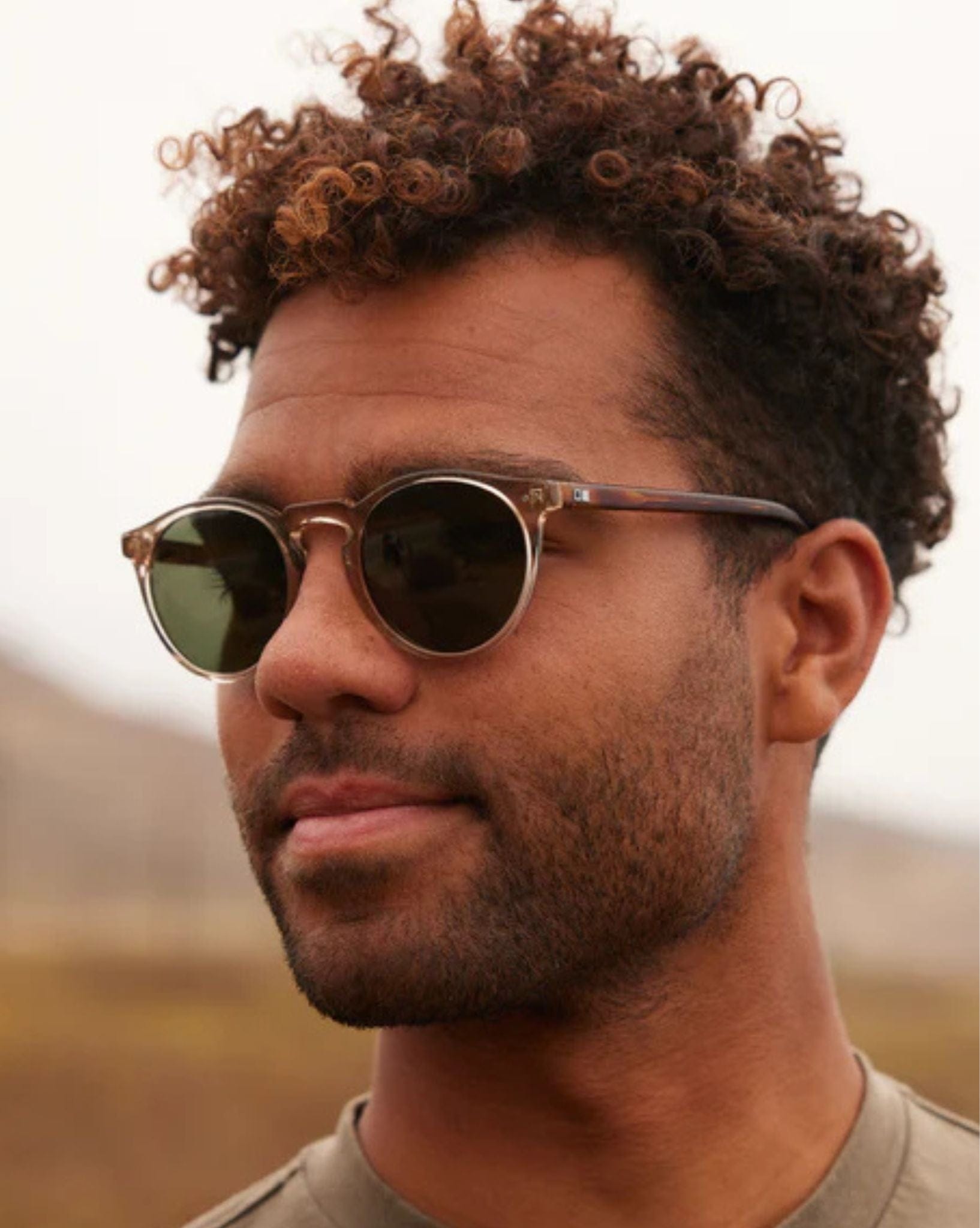 Otis Omar-Eco Matte Dark Tort/Brown