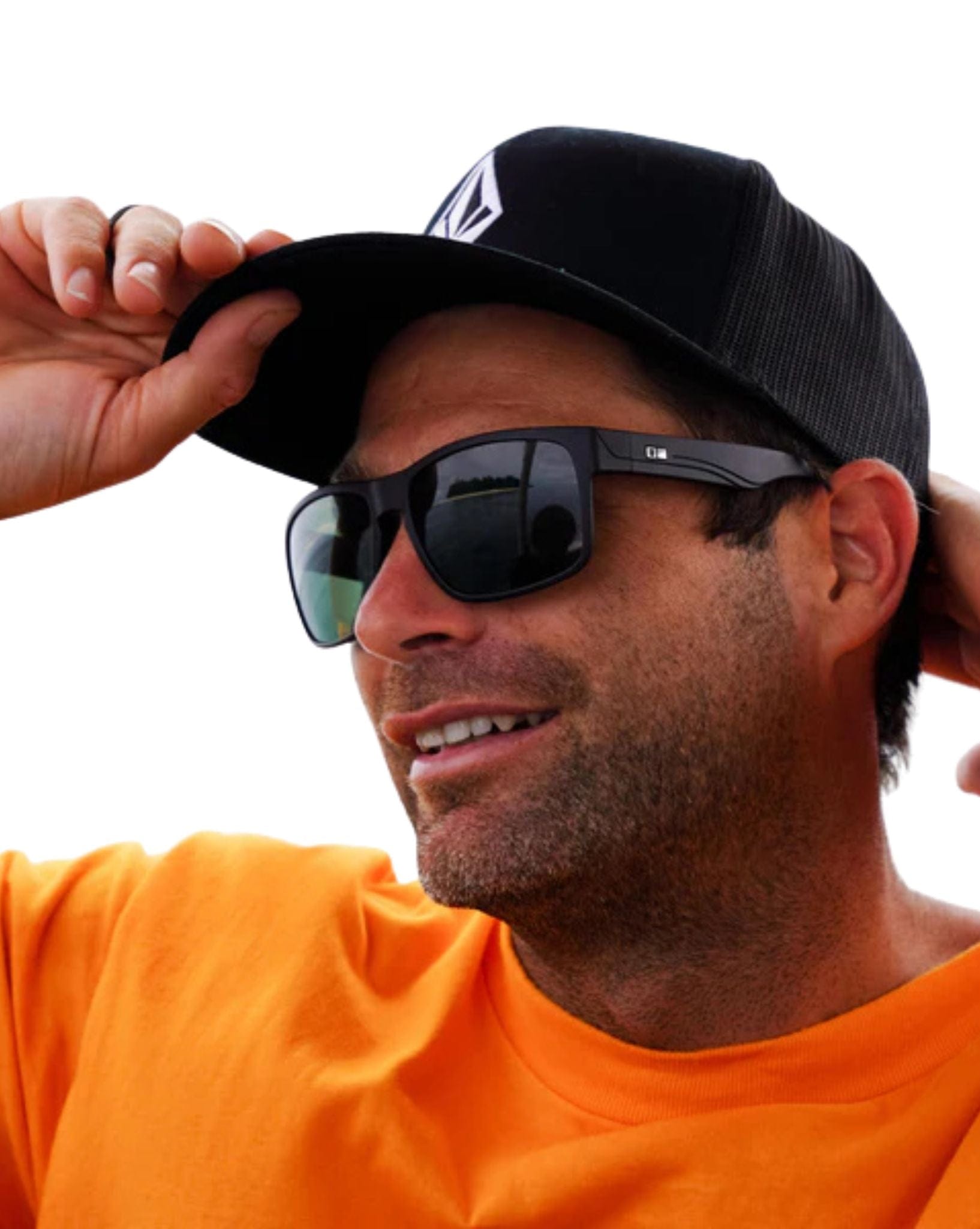 Otis Rambler-Matte Black/Grey Polarised