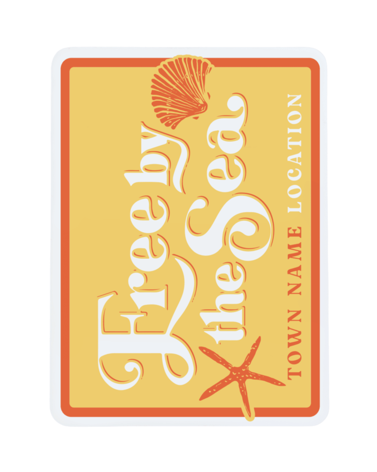 Pacific Creations Gerringong -  Free By The Sea - Womens Magnet
