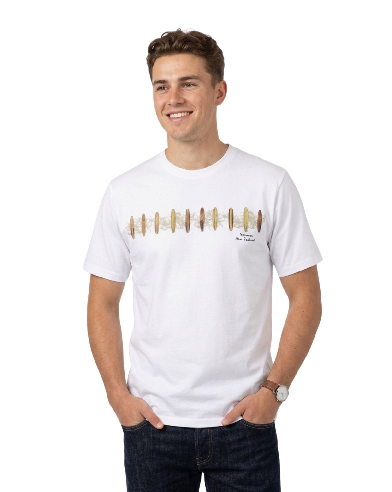 Pacific Creations Mens T - Classic Boards