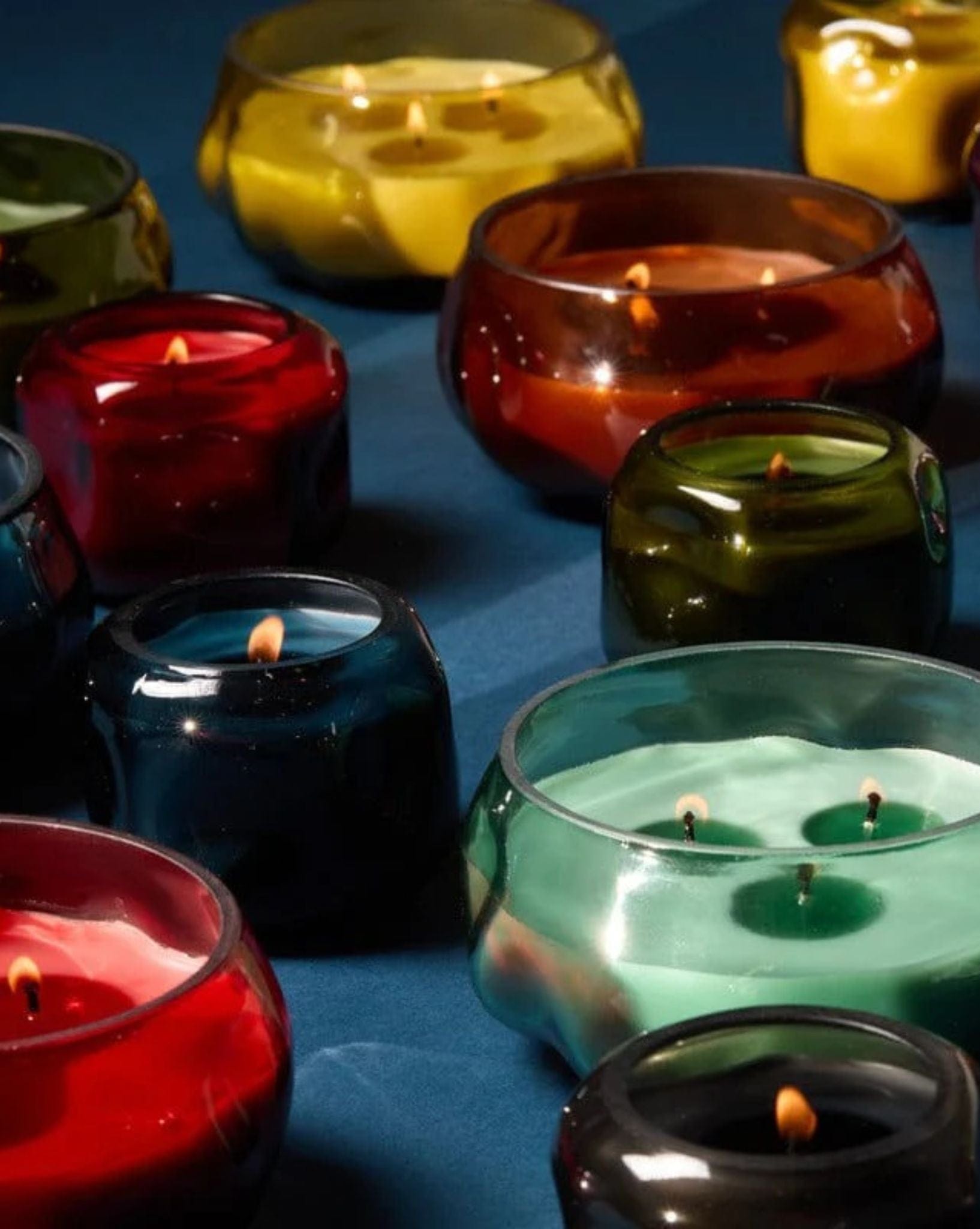Paddywax Basalt Green 5oz Glass Candle - Wild Fig & Cedar