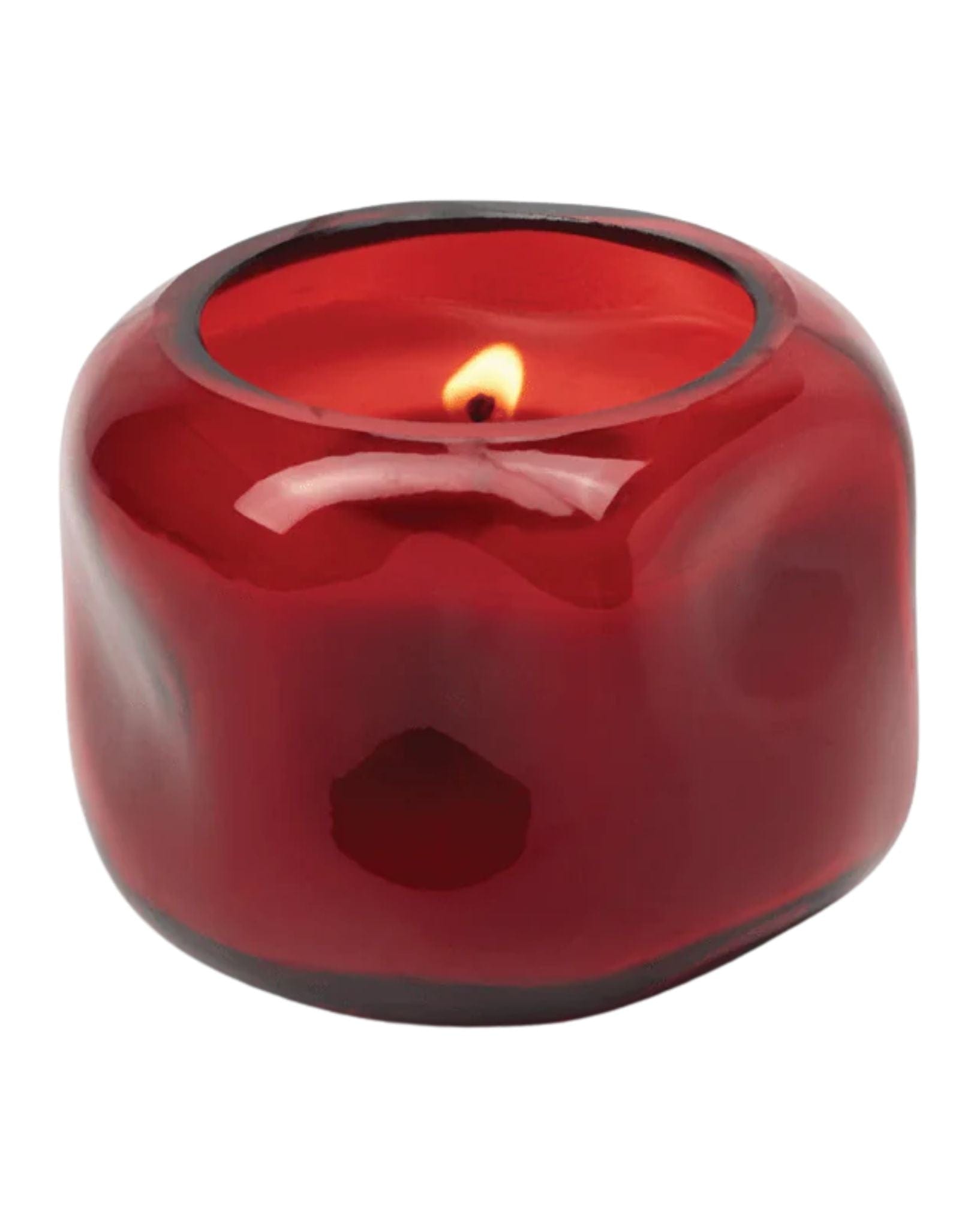 Paddywax Basalt Red 5oz Glass Candle - Yuzu Woods
