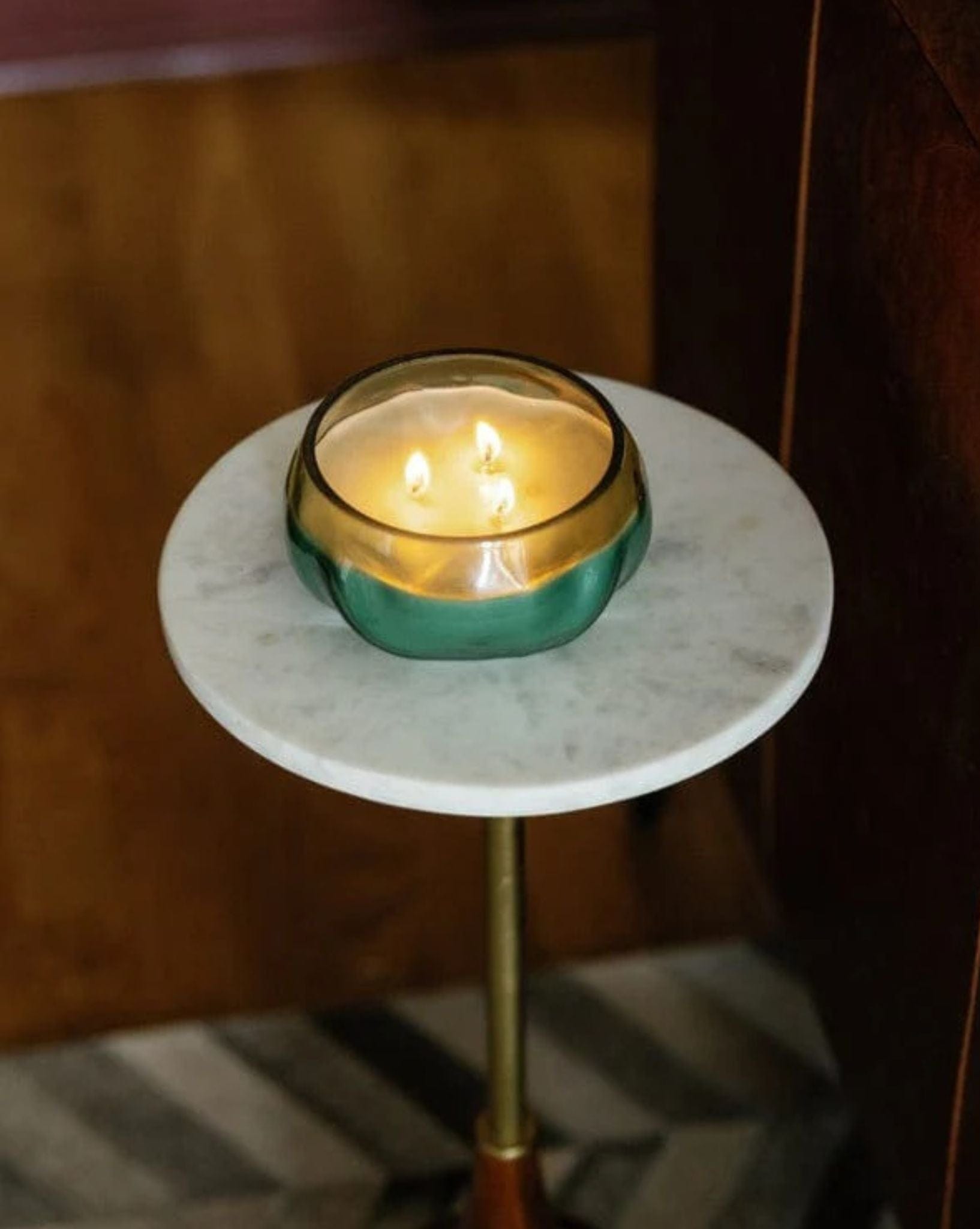 Paddywax Basalt Turqu 10oz Glass Candle - Fresh Air & Sea Salt