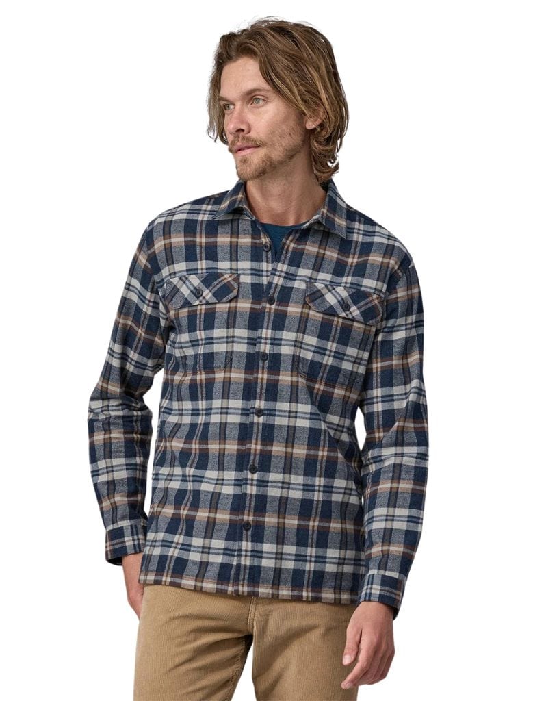 Patagonia M's L/S Organic Cotton MW Fjord Flannel Shirt