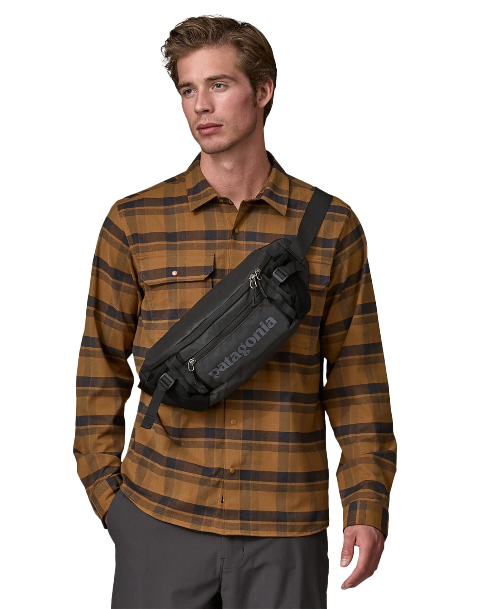 Patagonia Mens Black Hole Waist Pack 5L - Black