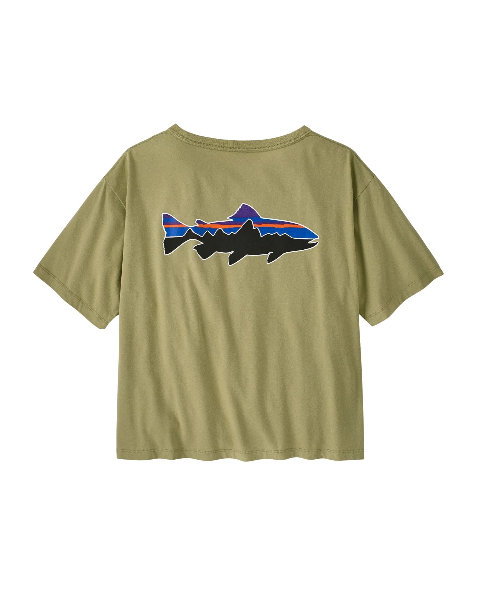 Patagonia W'S Fitz Roy Trout Easy Cut T-Shirt