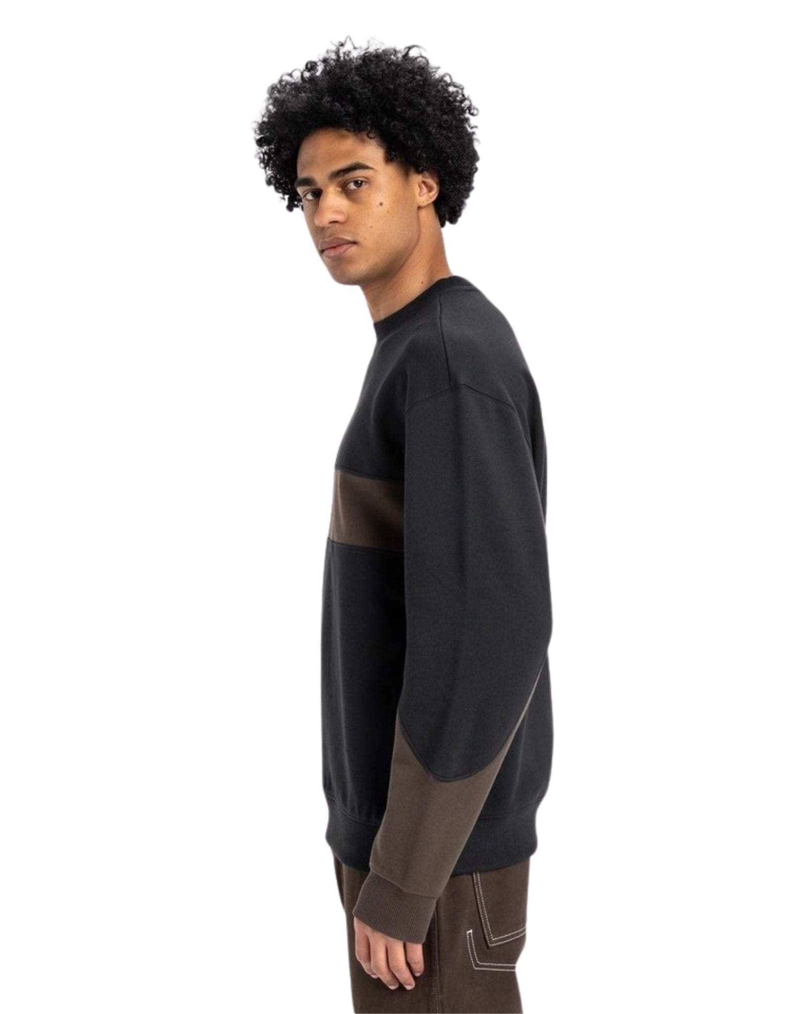 Quiksilver Mens Mercury Devil Crew - Black