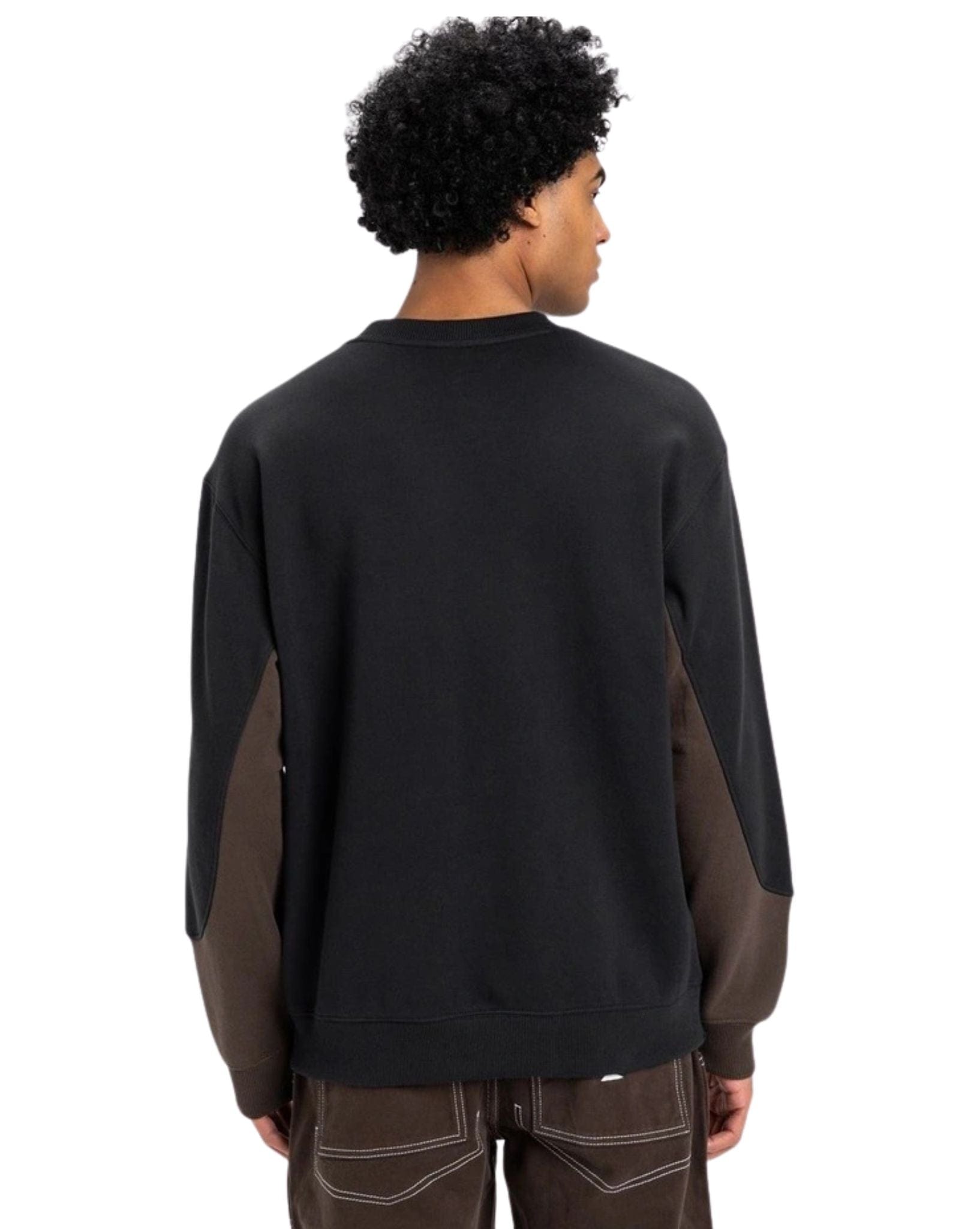 Quiksilver Mens Mercury Devil Crew - Black