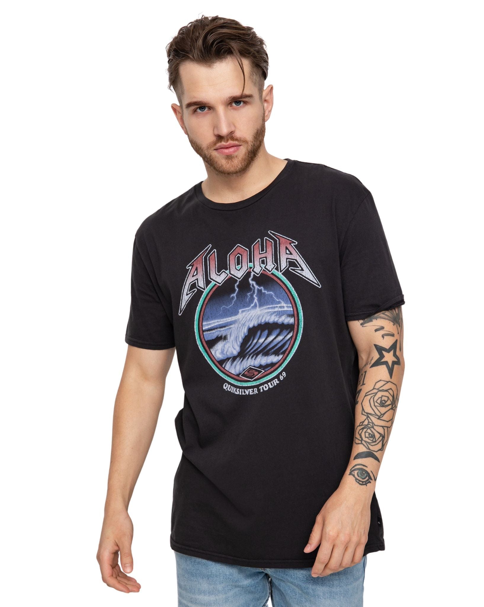 Quiksilver Mens Rock Waves Oz