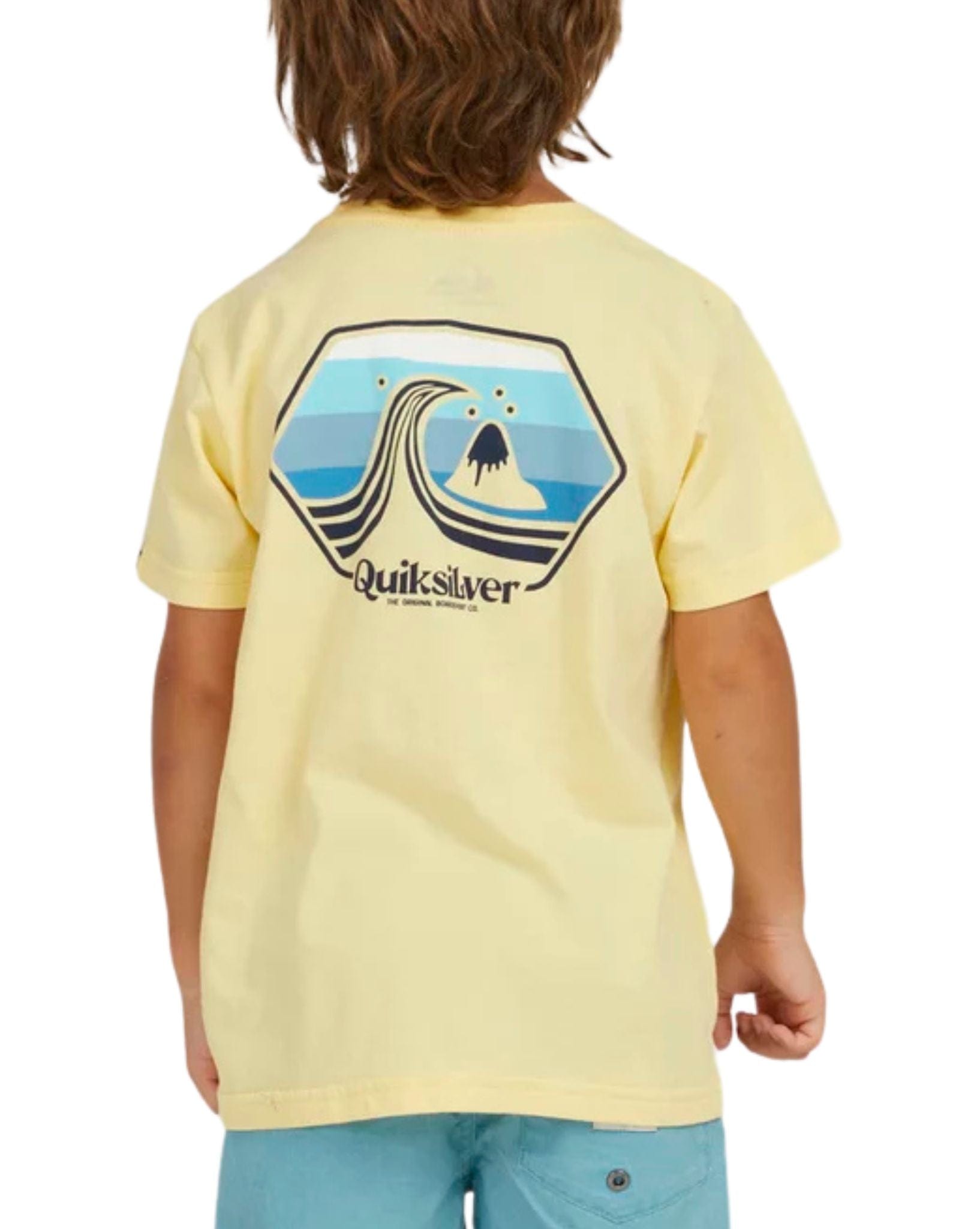 Quiksilver Port Of Call Ss Tee Pale Banana