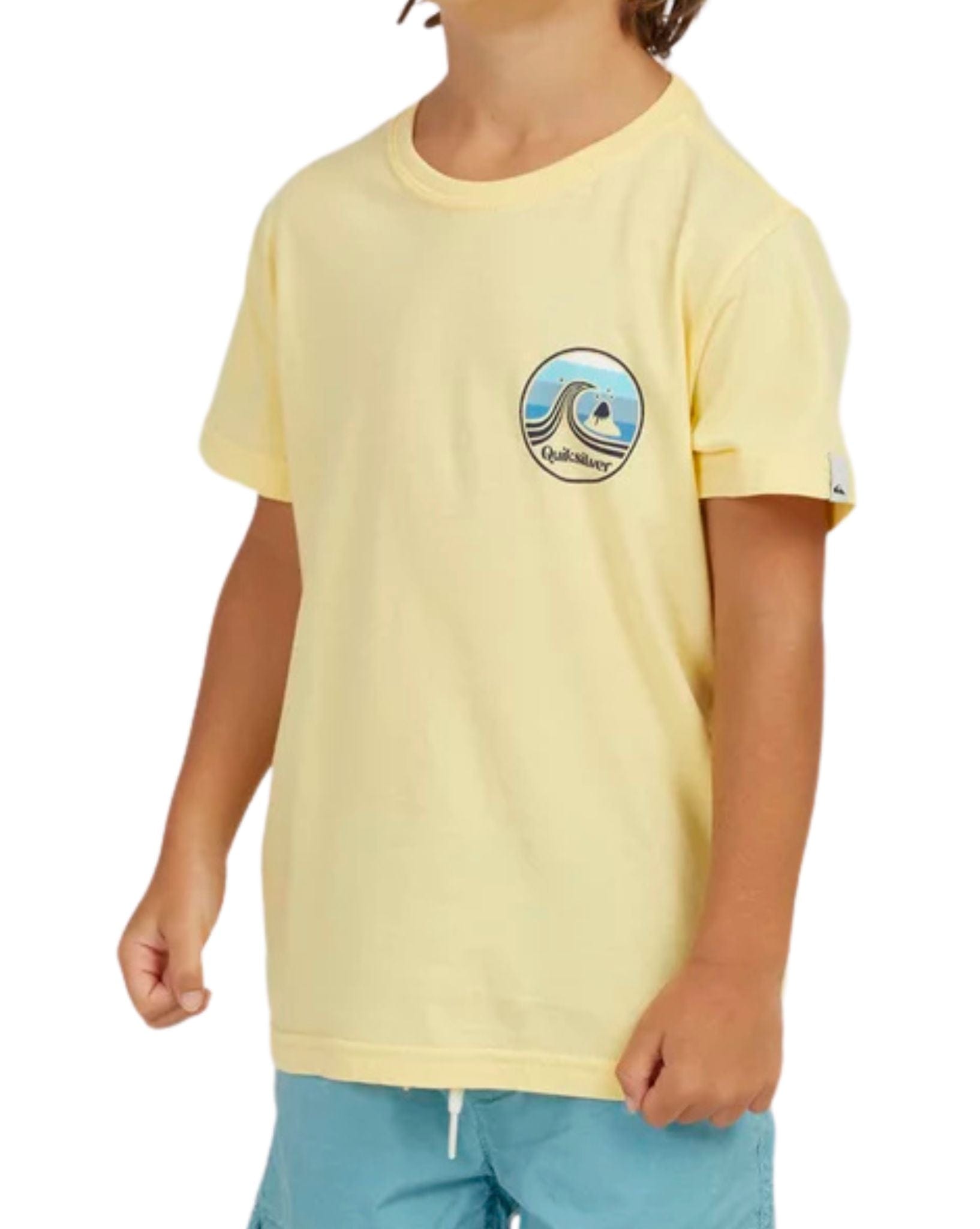 Quiksilver Port Of Call Ss Tee Pale Banana