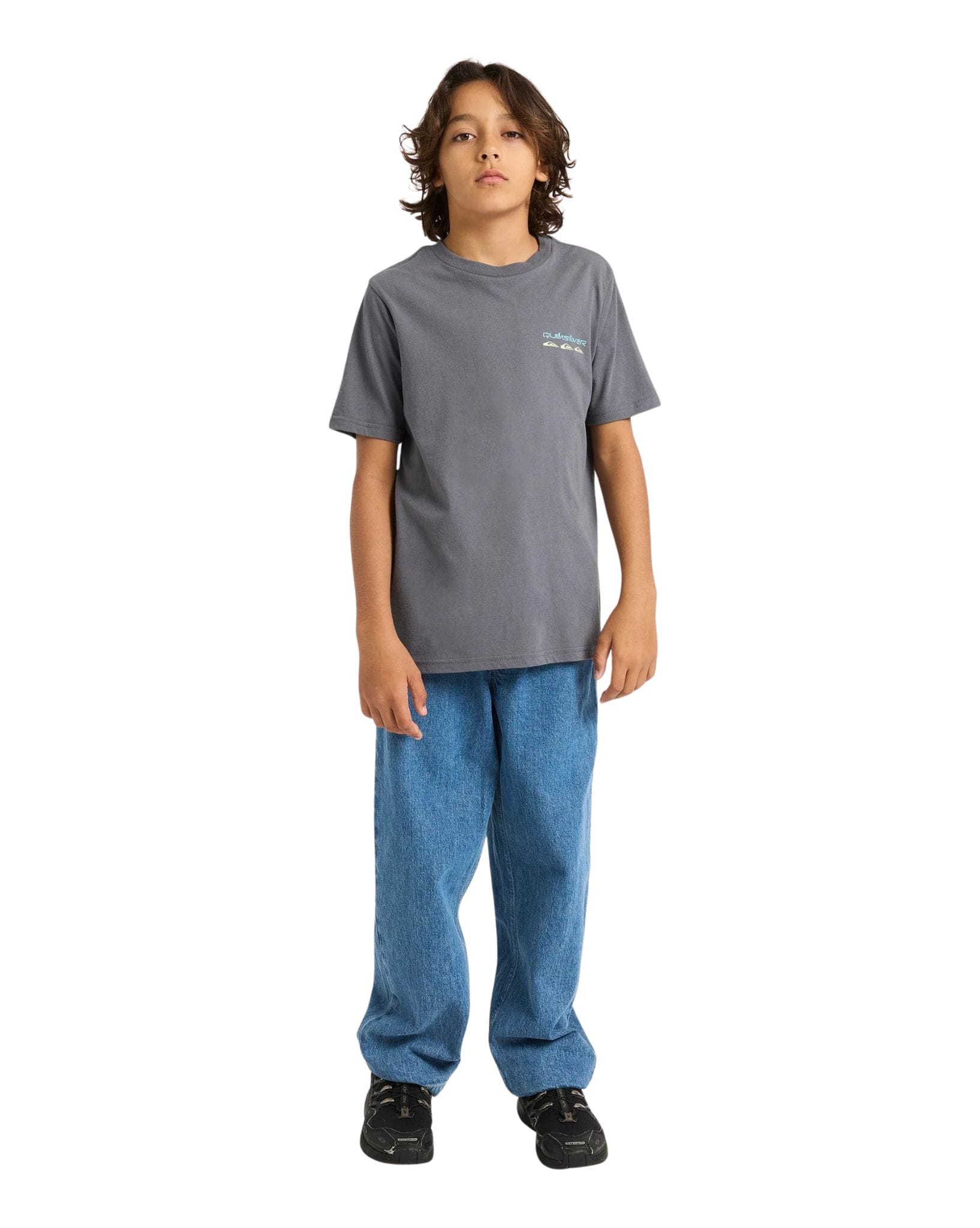 Quiksilver Stacked Line Up Ss Yth