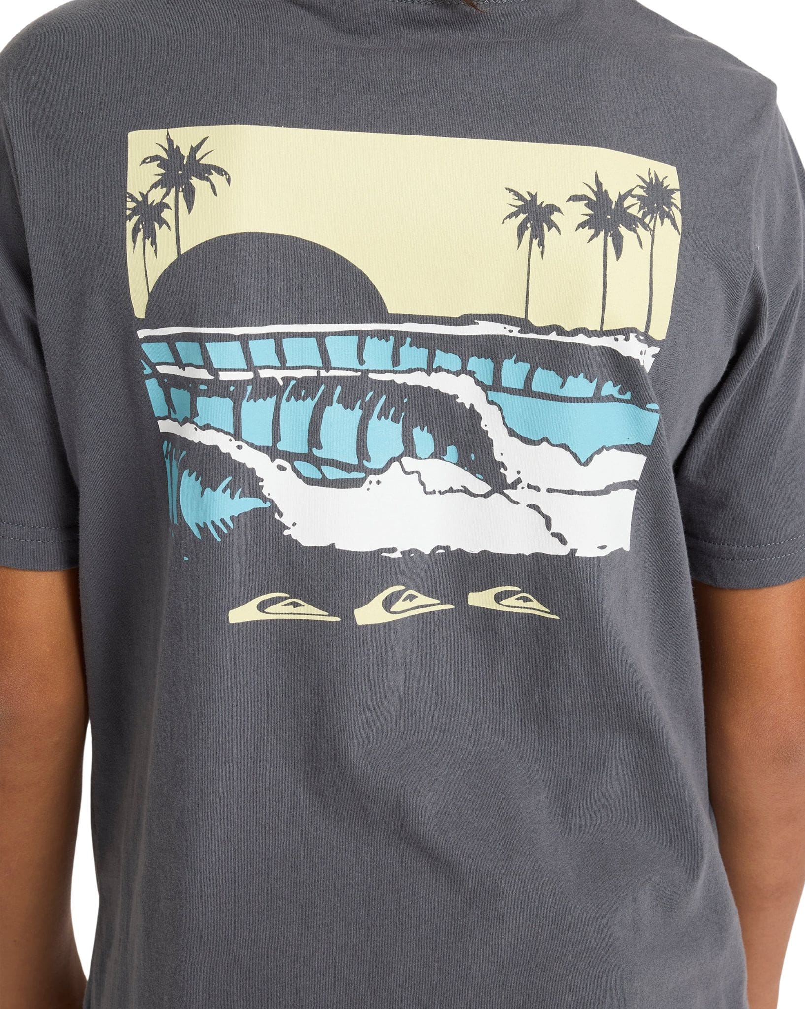 Quiksilver Stacked Line Up Ss Yth